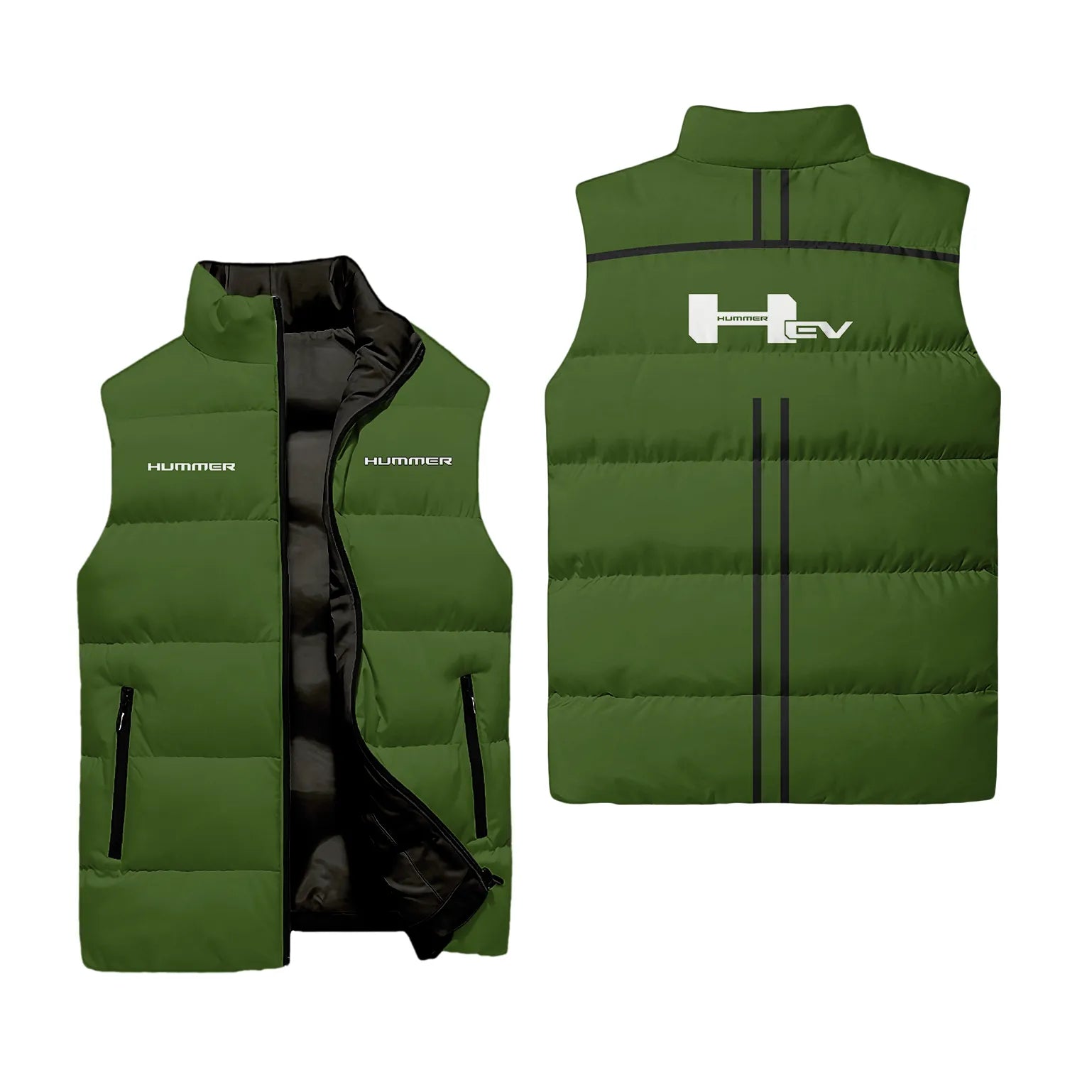 Hummer Sleeveless Puffer Jacket