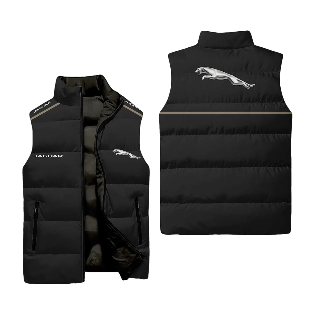Jaguar Sleeveless Puffer Jacket