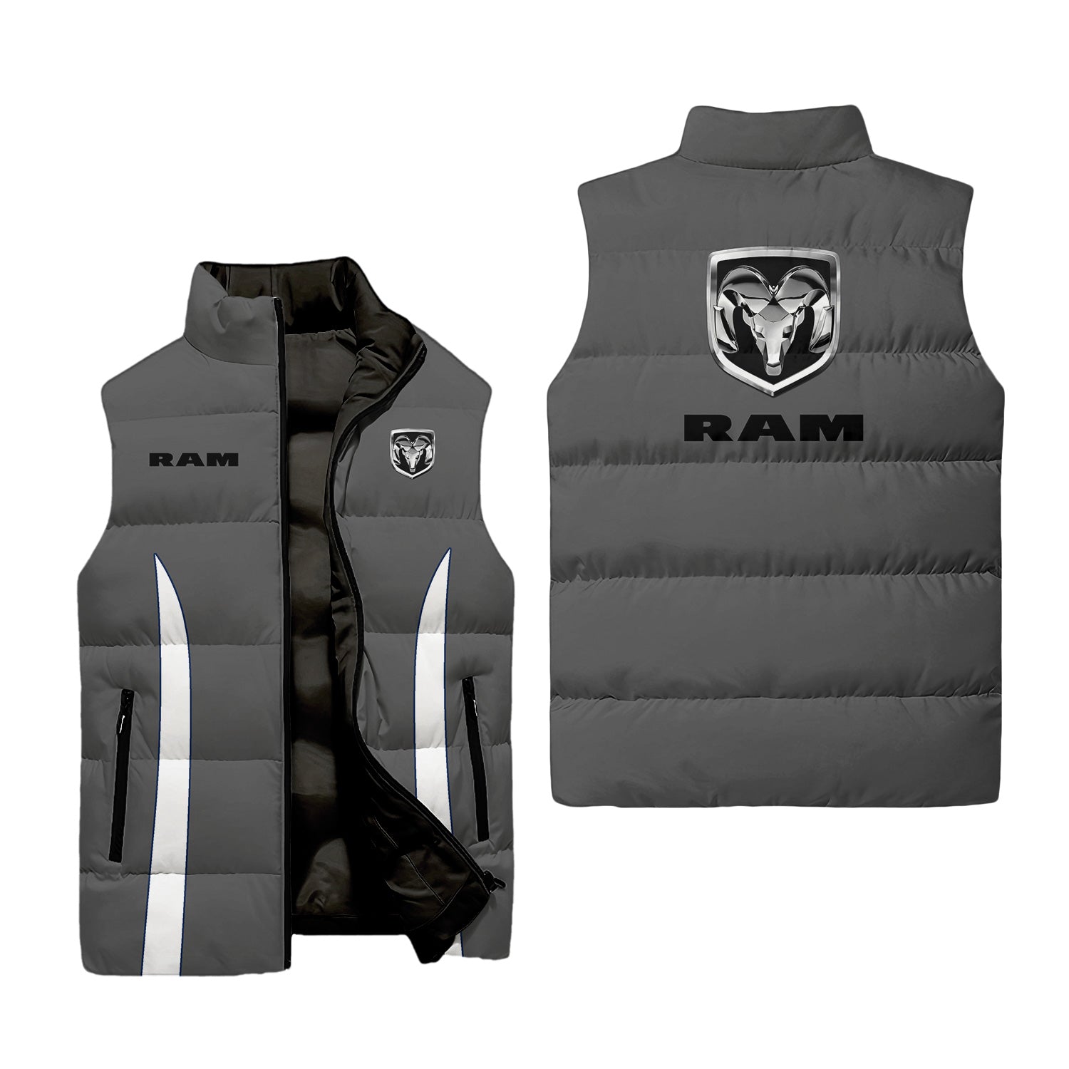 Unknown Sleeveless Puffer Jacket