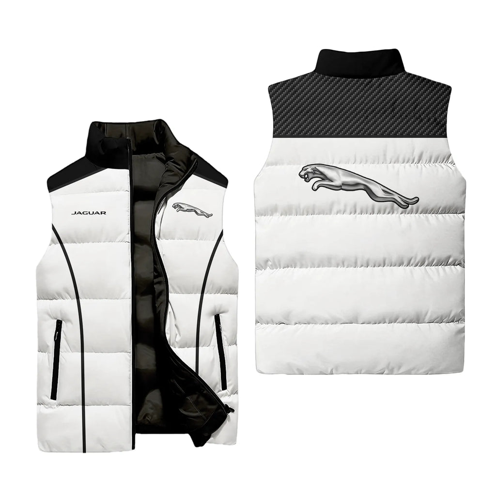 Jaguar Sleeveless Puffer Jacket