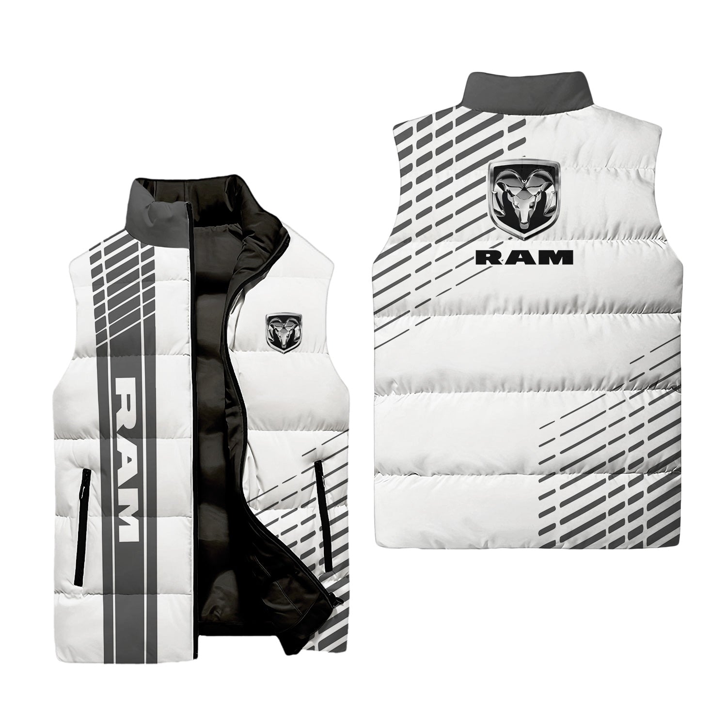 Unknown Sleeveless Puffer Jacket