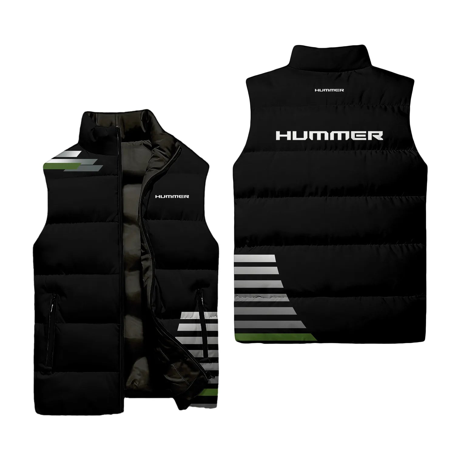 Hummer Sleeveless Puffer Jacket