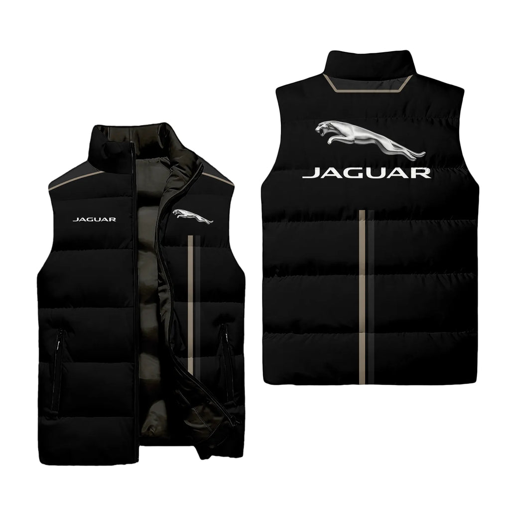 Jaguar Sleeveless Puffer Jacket