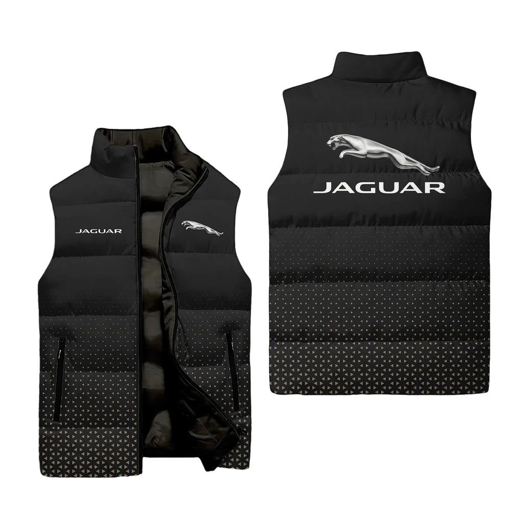 Jaguar Sleeveless Puffer Jacket