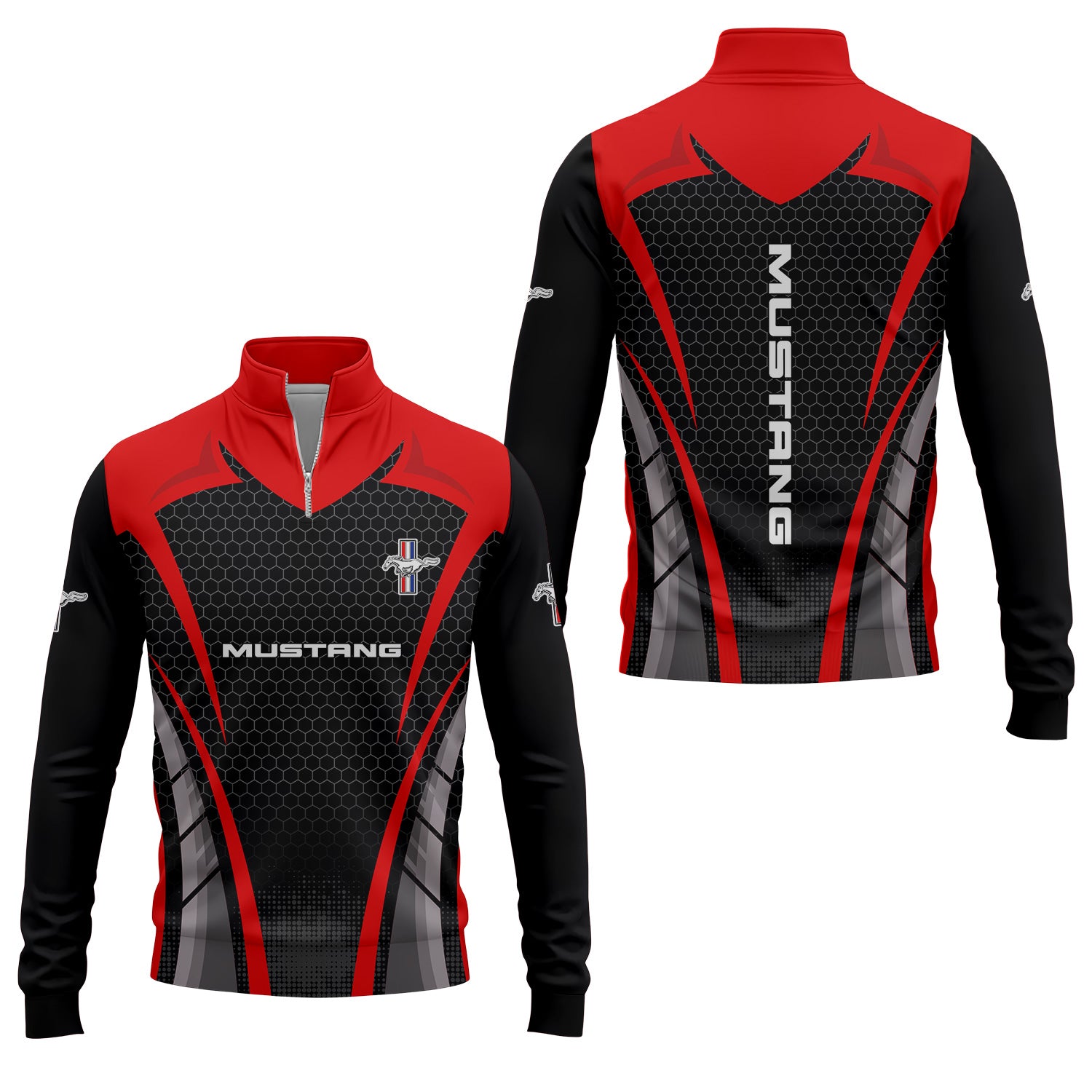 Ford Mustang Quarter-zip Pullover USPL2695