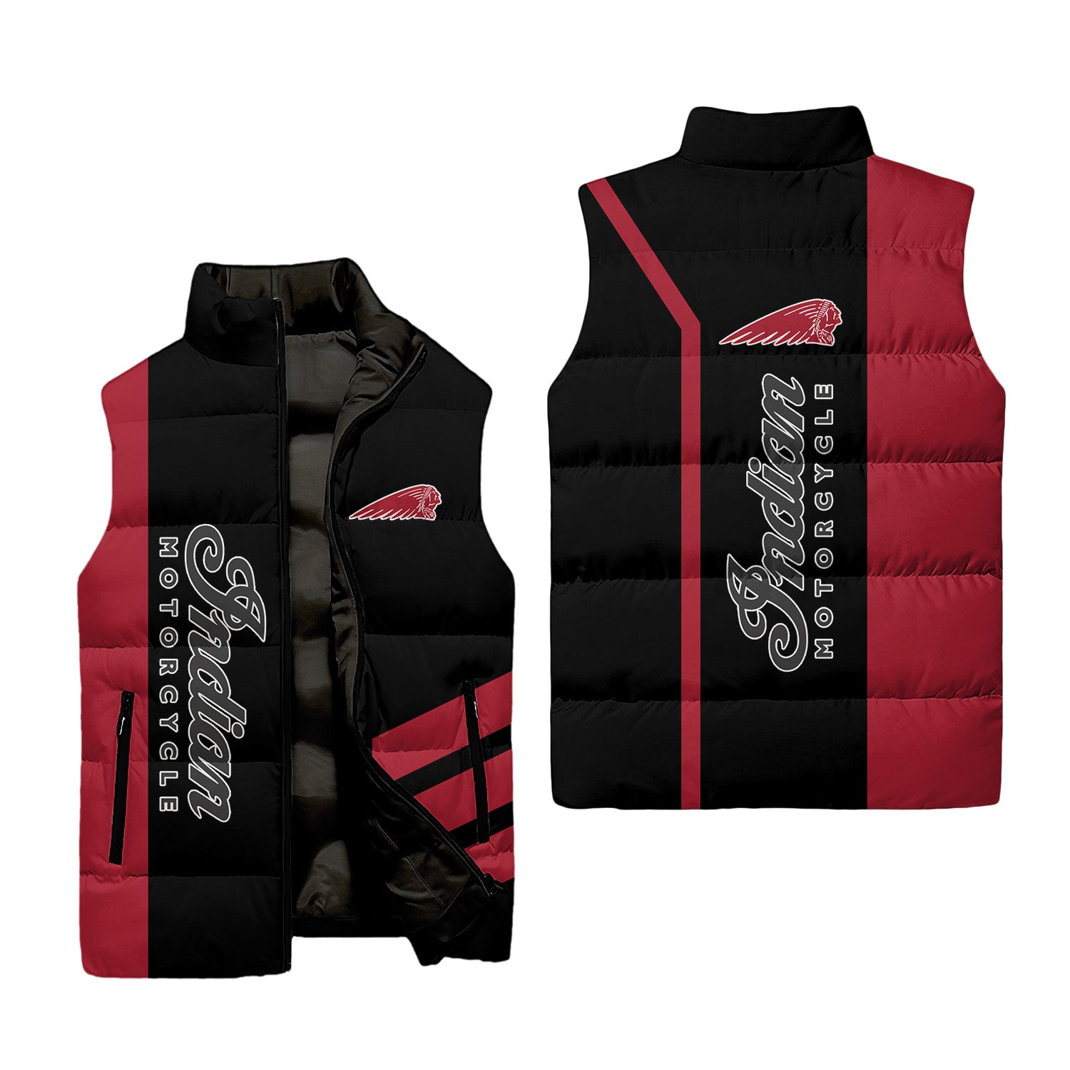 Unknown Sleeveless Puffer Jacket