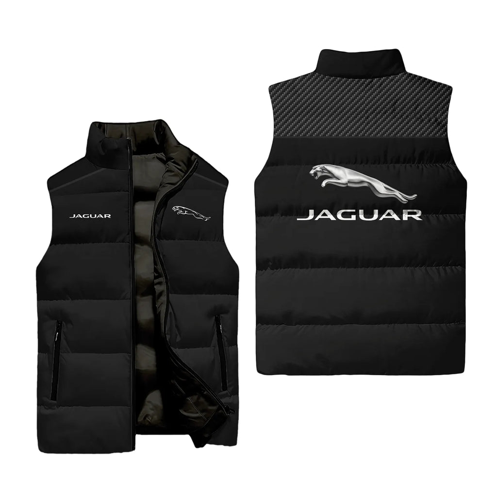 Jaguar Sleeveless Puffer Jacket