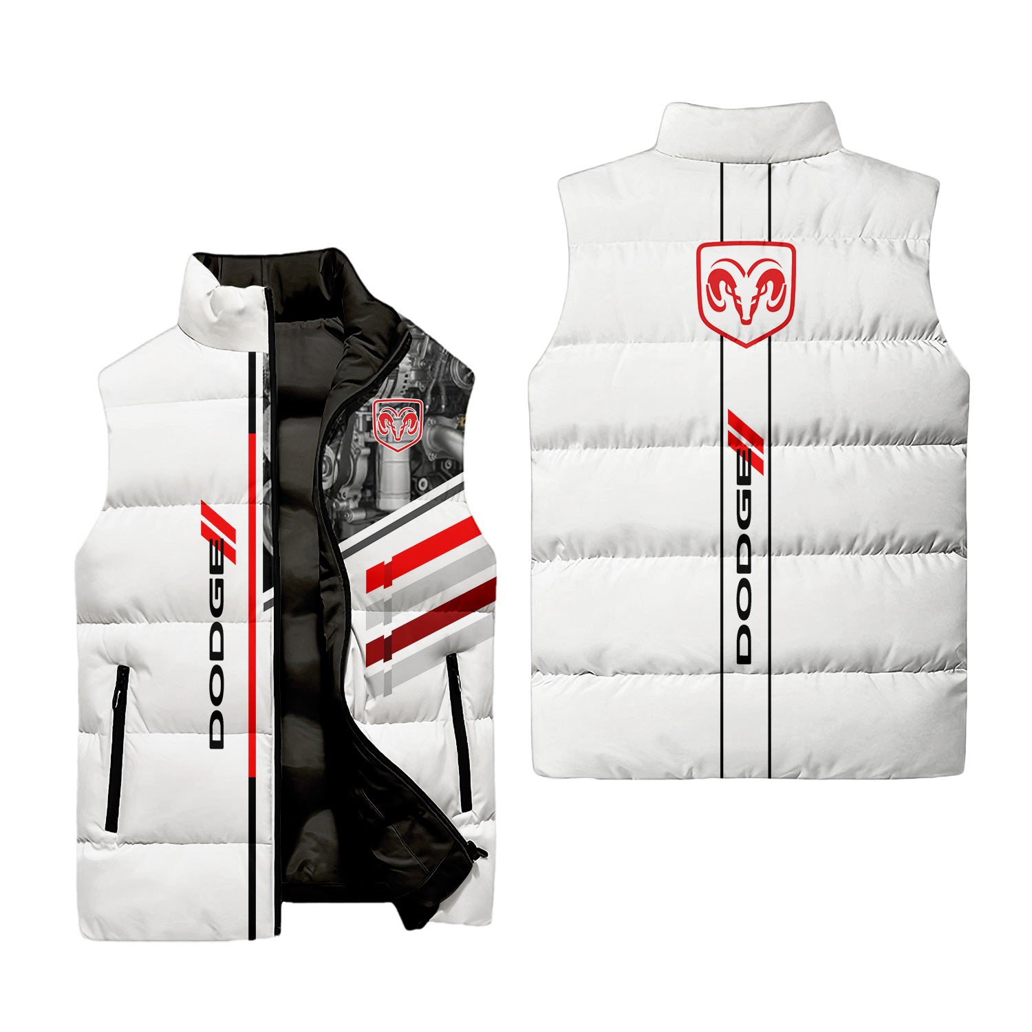 Unknown Sleeveless Puffer Jacket