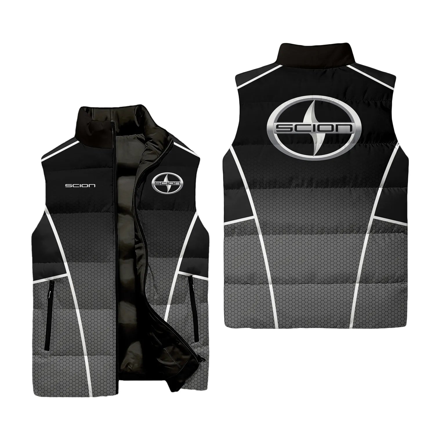Scion Sleeveless Puffer Jacket