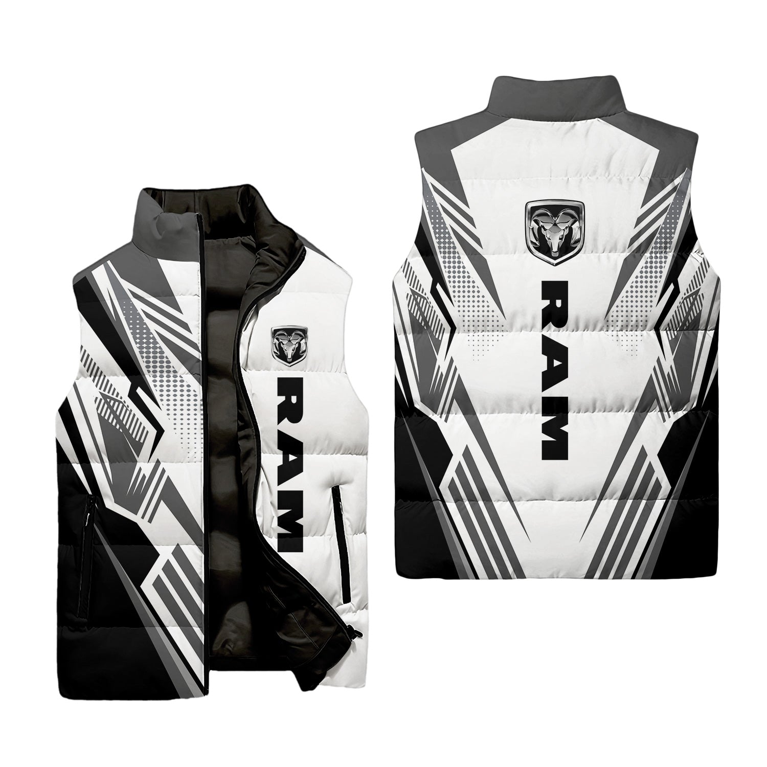 Unknown Sleeveless Puffer Jacket
