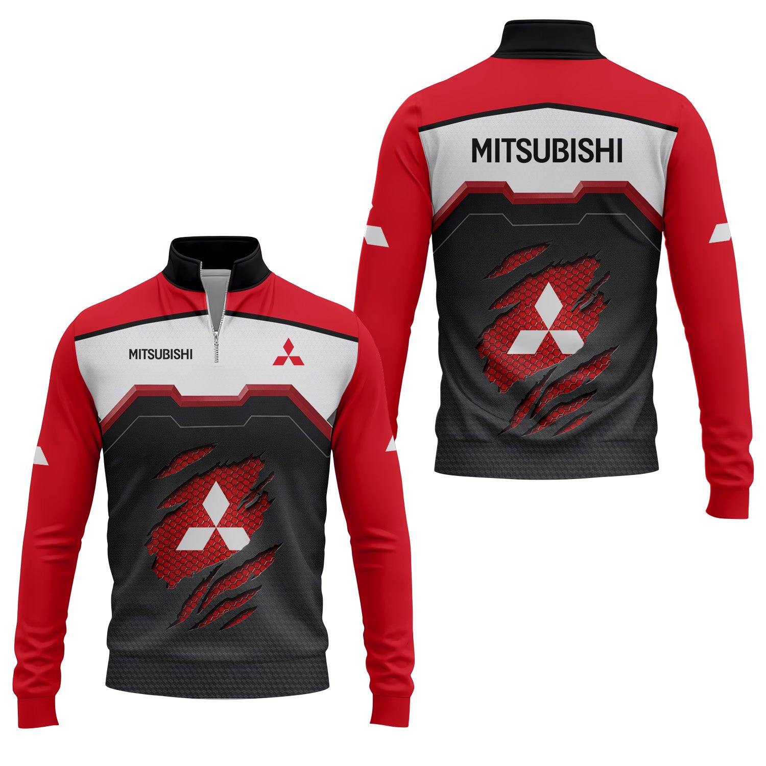 Mitsubishi Quarter-zip Pullover USPL2419