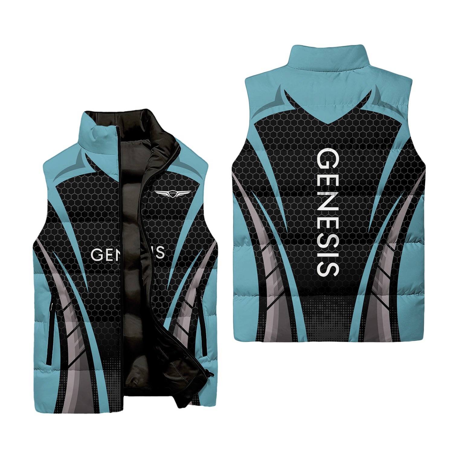 Unknown Sleeveless Puffer Jacket