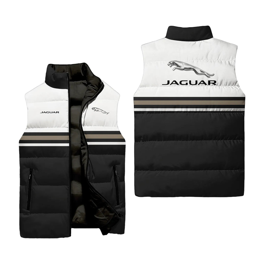 Jaguar Sleeveless Puffer Jacket