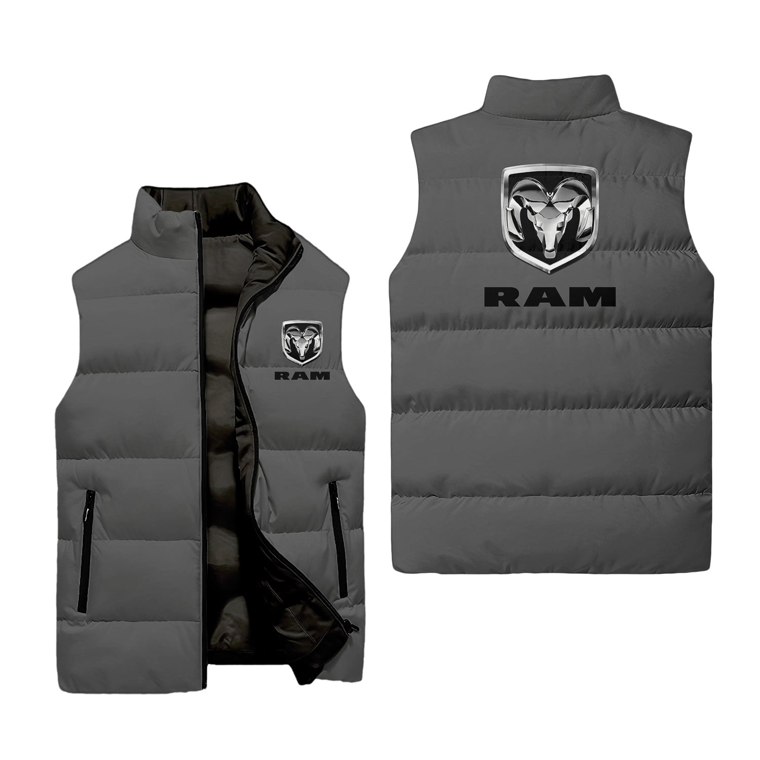 Unknown Sleeveless Puffer Jacket