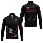 Mercedes Apparels MERC010 - Quarter-zip Pullover
