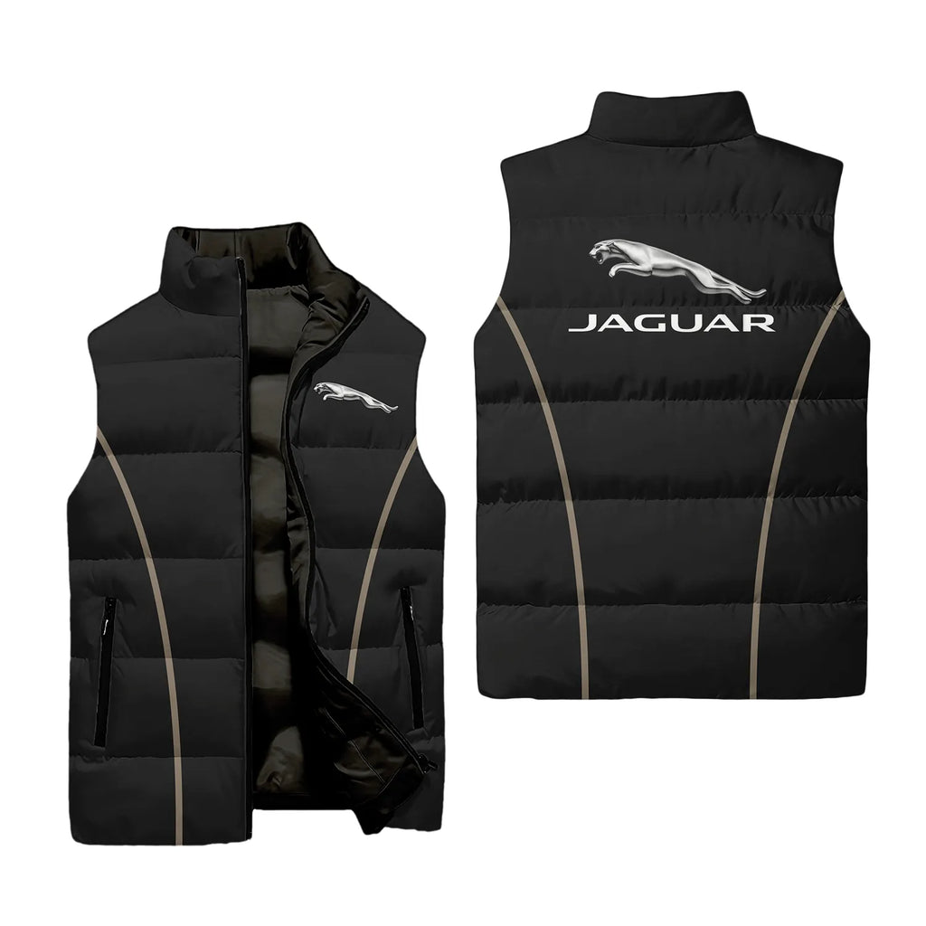 Jaguar Sleeveless Puffer Jacket