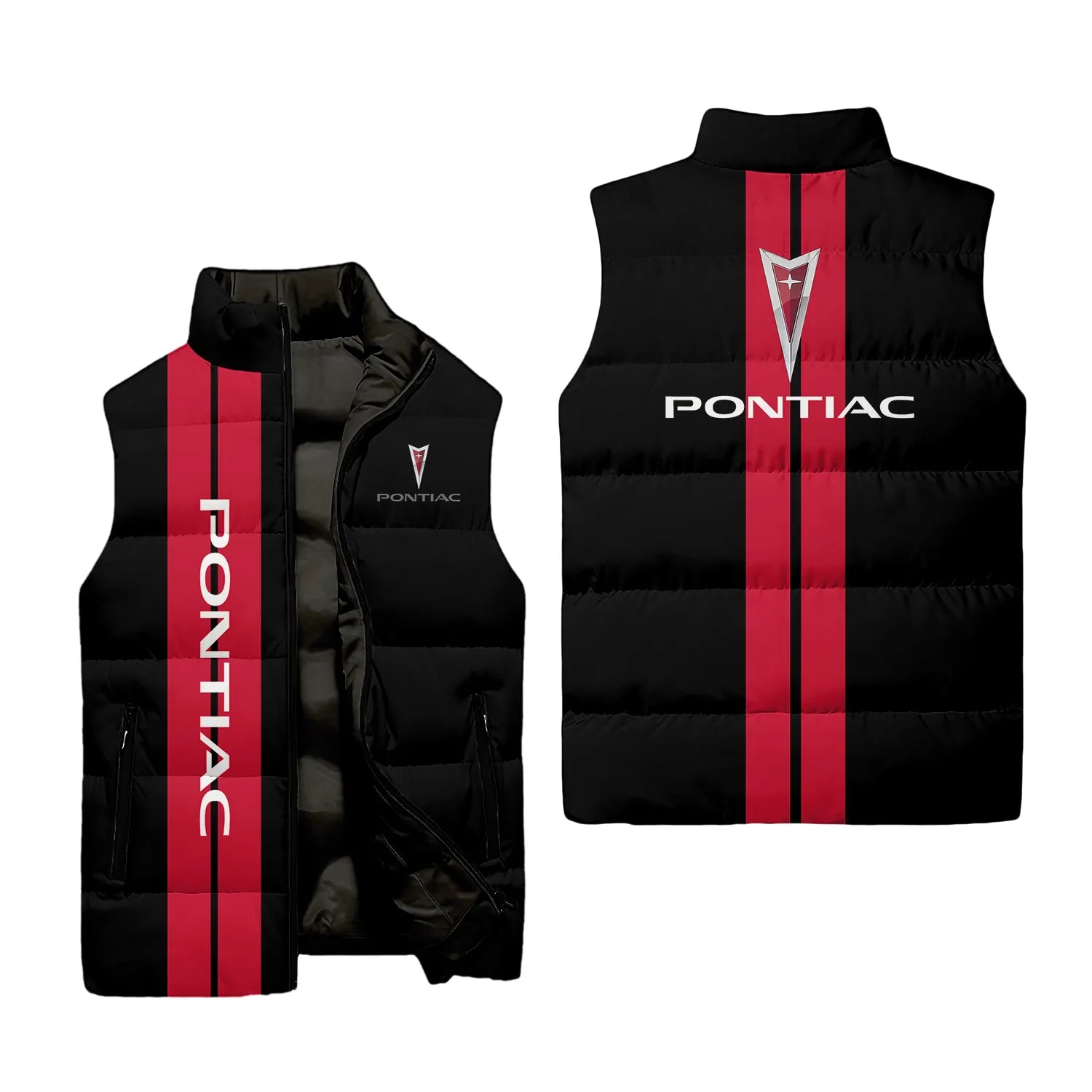 Pontiac Sleeveless Puffer Jacket