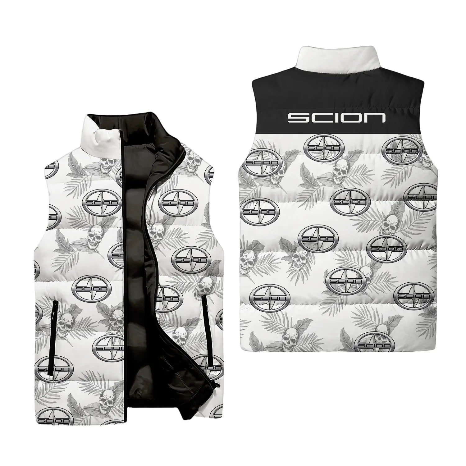 Scion Sleeveless Puffer Jacket