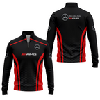 Mercedes Apparels MERC009 - Quarter-zip Pullover