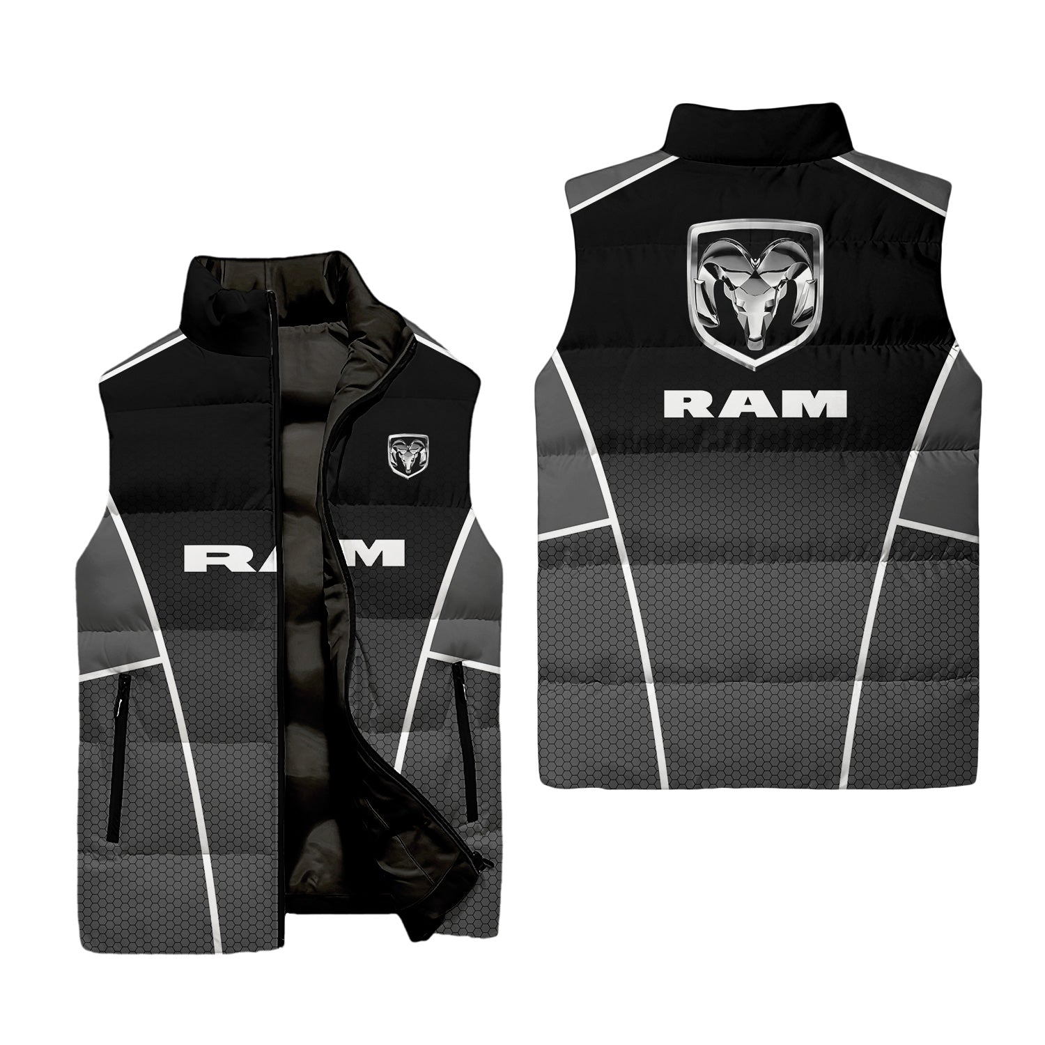 Unknown Sleeveless Puffer Jacket