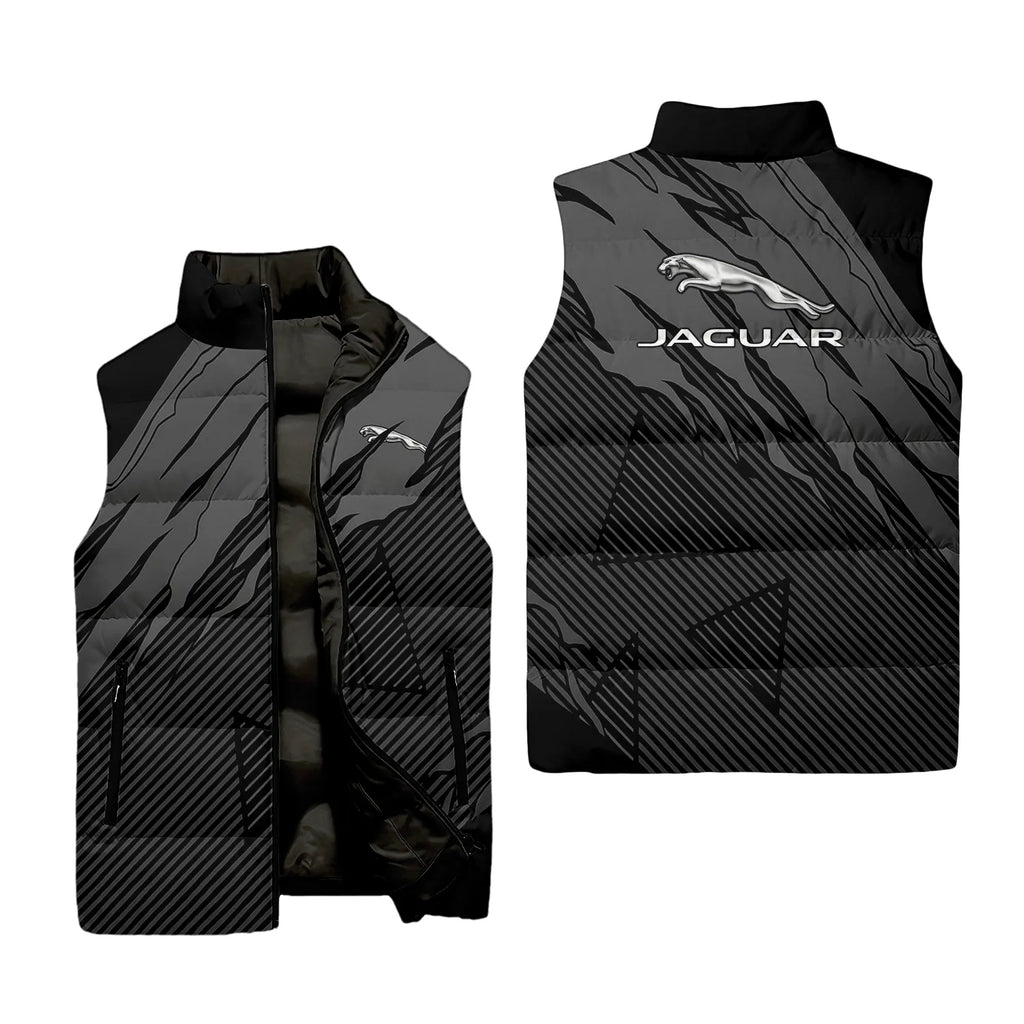 Jaguar Sleeveless Puffer Jacket