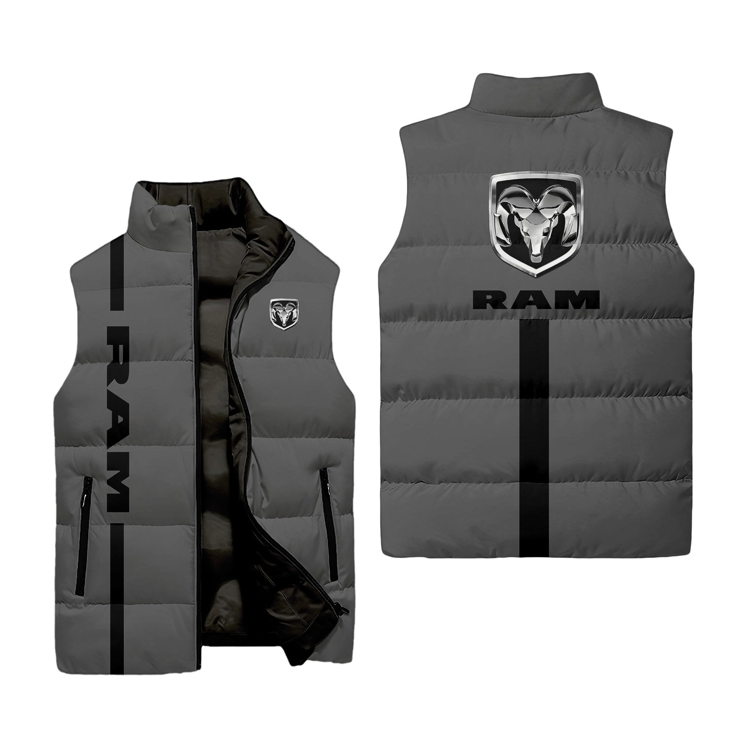 Unknown Sleeveless Puffer Jacket