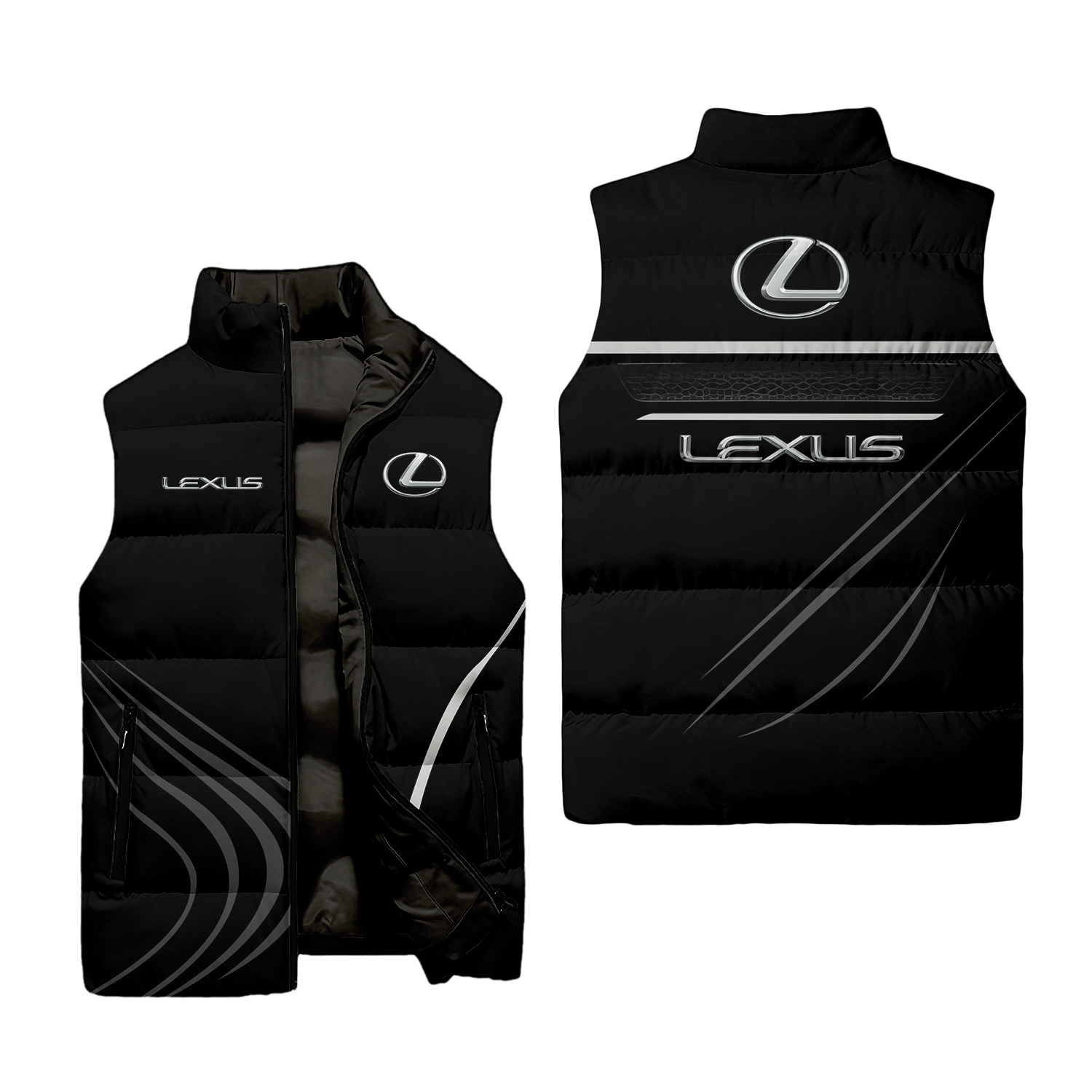Unknown Sleeveless Puffer Jacket