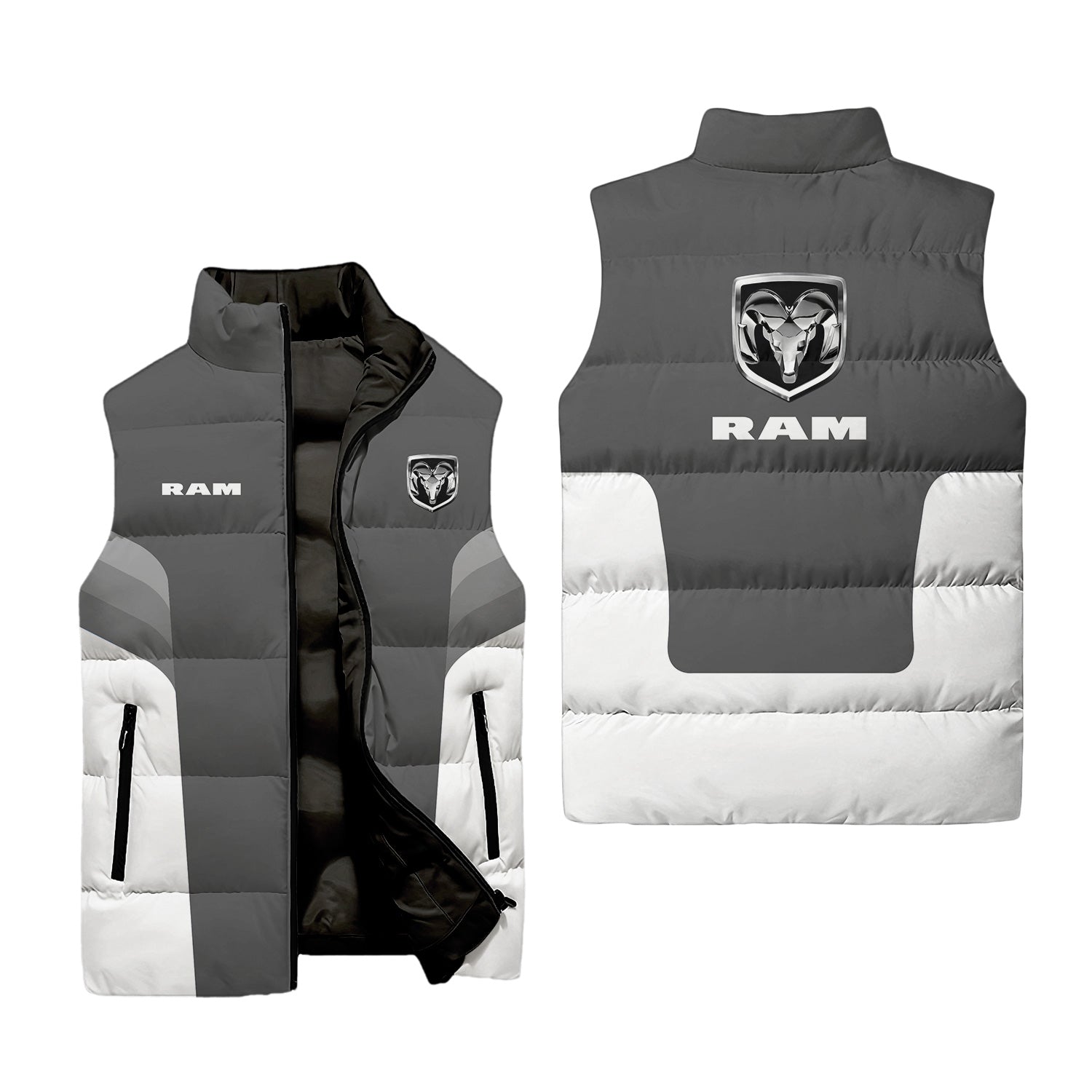 Unknown Sleeveless Puffer Jacket