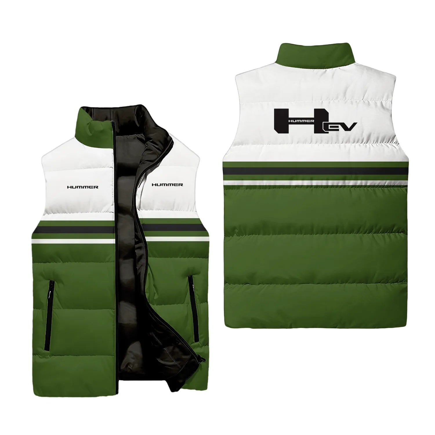Hummer Sleeveless Puffer Jacket