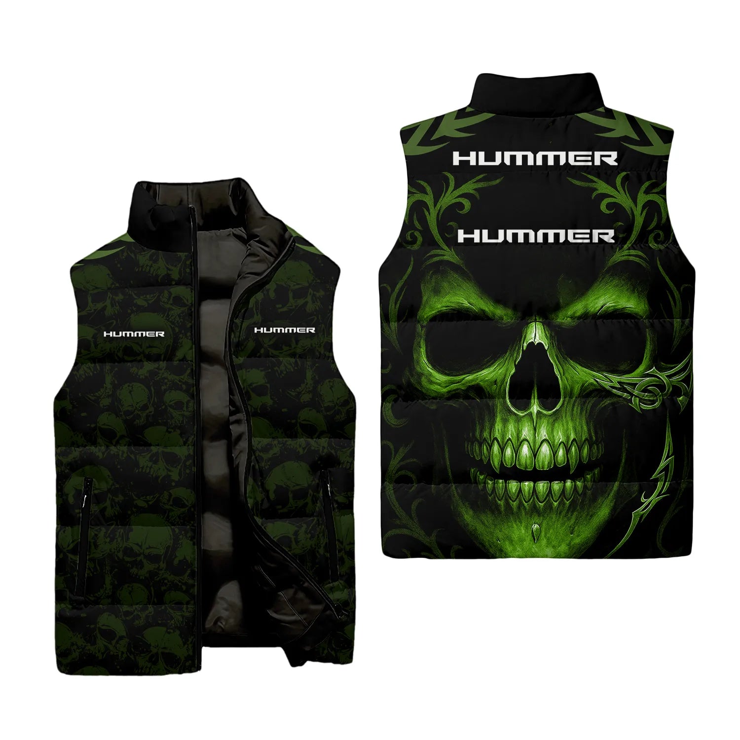 Hummer Sleeveless Puffer Jacket