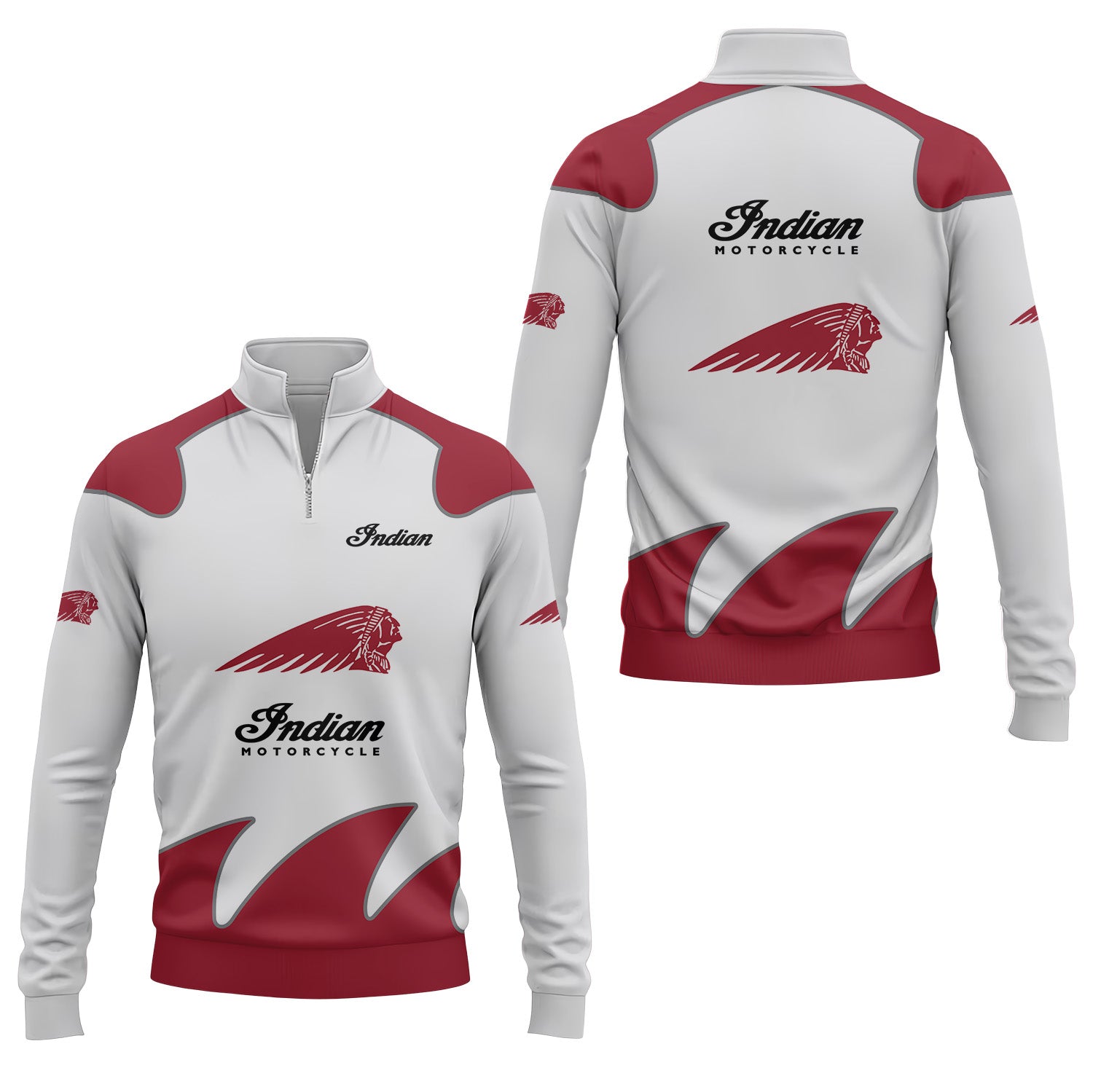 Indian Motorcycles Quarter-zip Pullover USPL2655