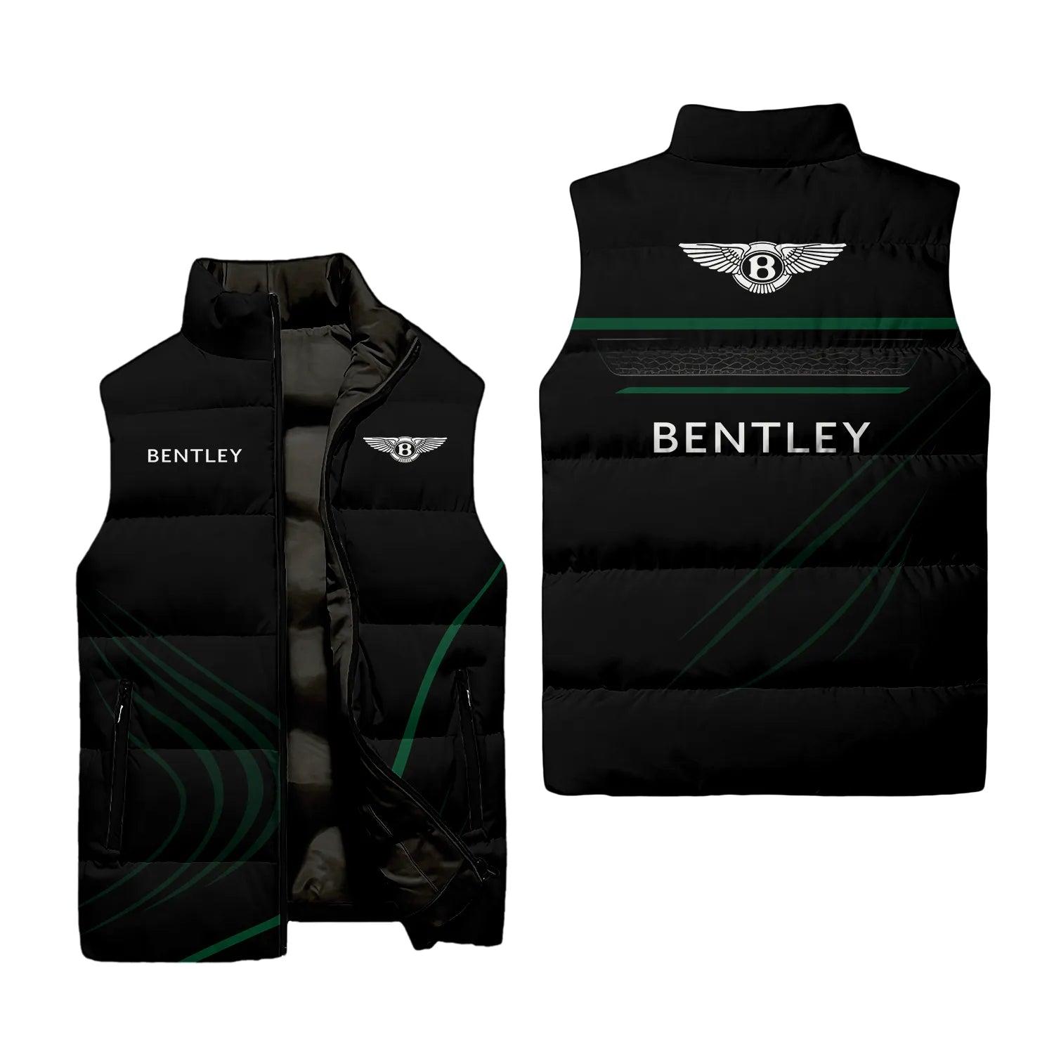 Bentley Sleeveless Puffer Jacket