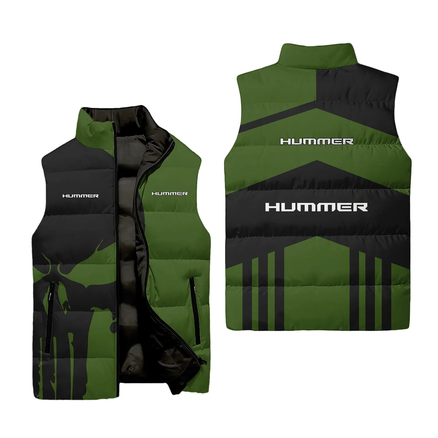 Hummer Sleeveless Puffer Jacket