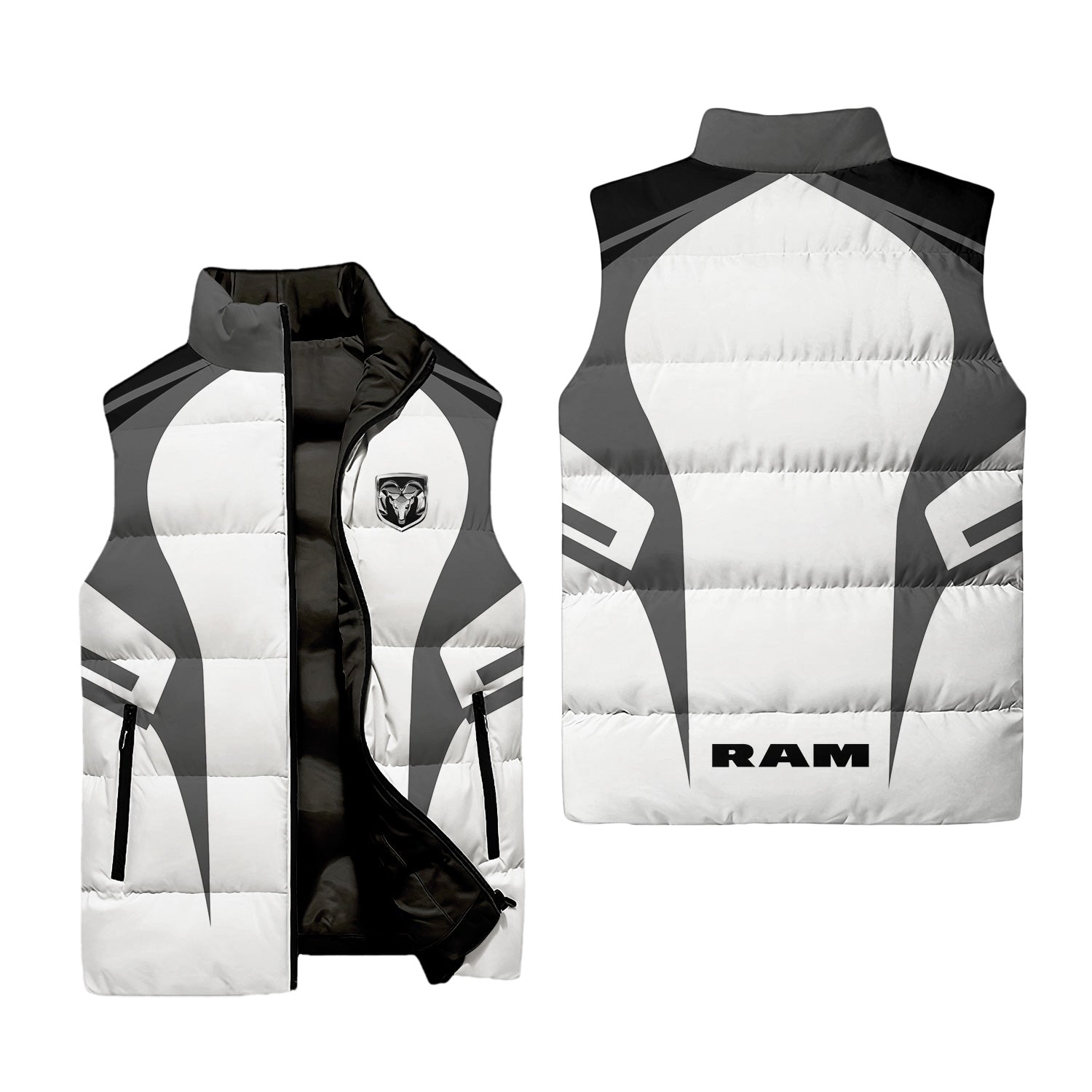 Unknown Sleeveless Puffer Jacket