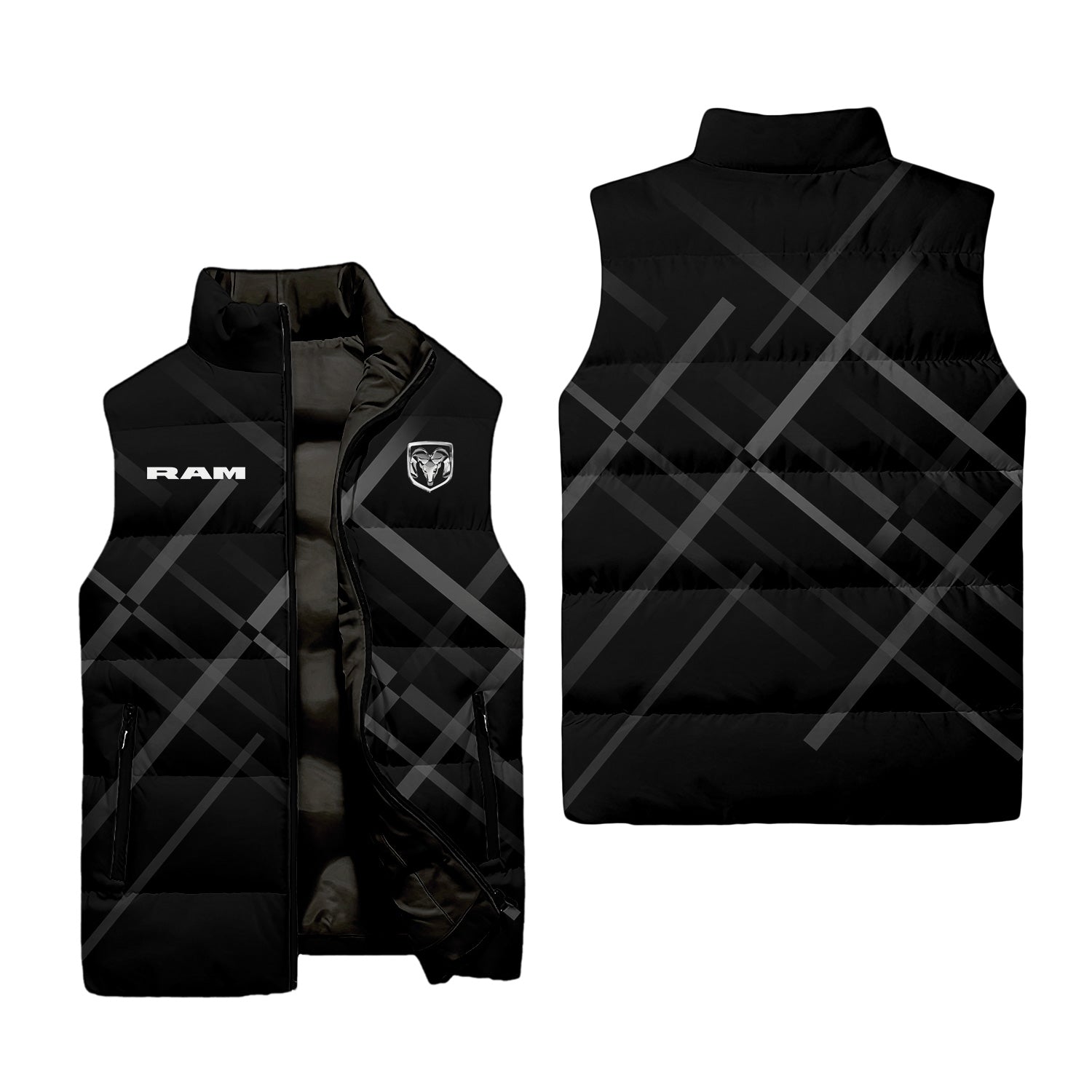 Unknown Sleeveless Puffer Jacket