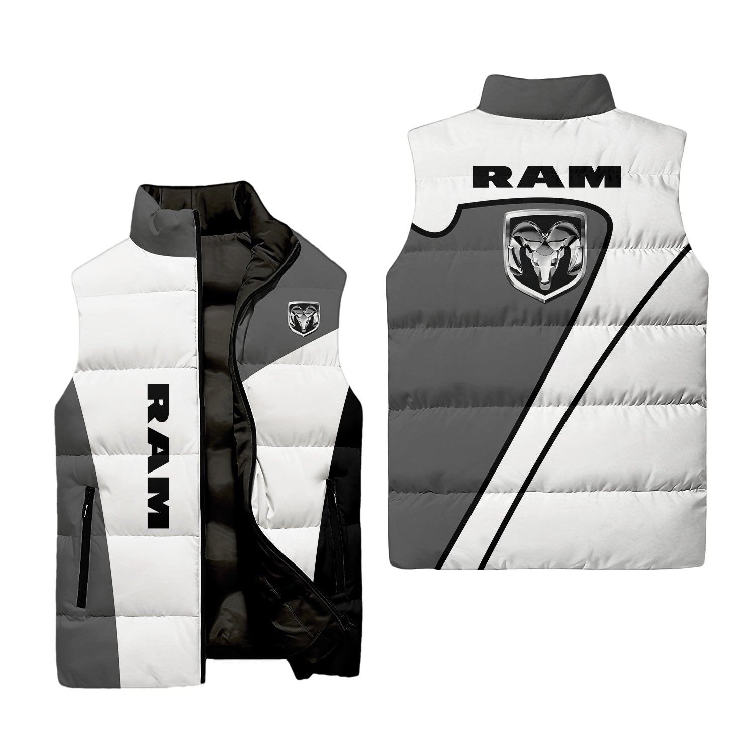 Unknown Sleeveless Puffer Jacket