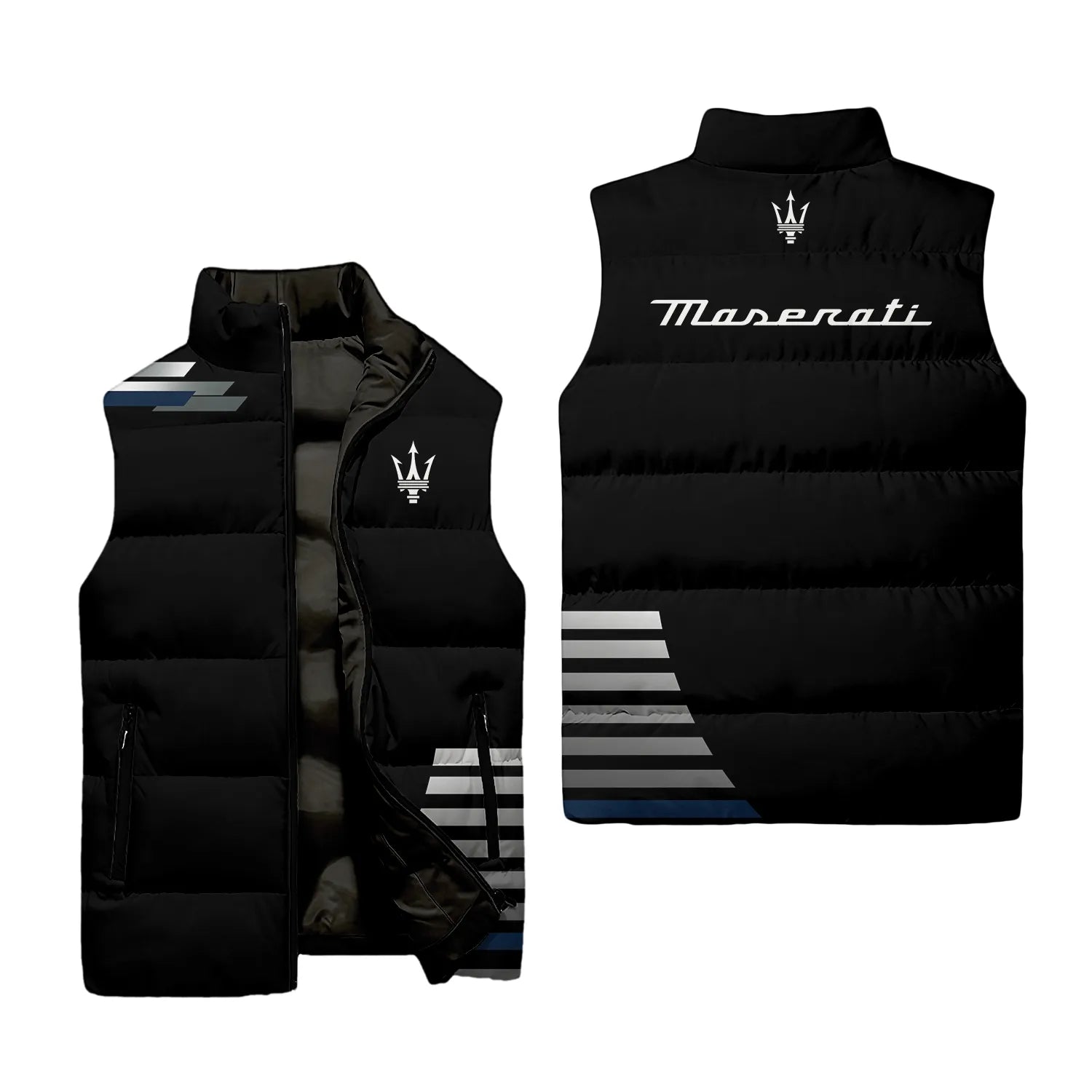 Maserati Sleeveless Puffer Jacket