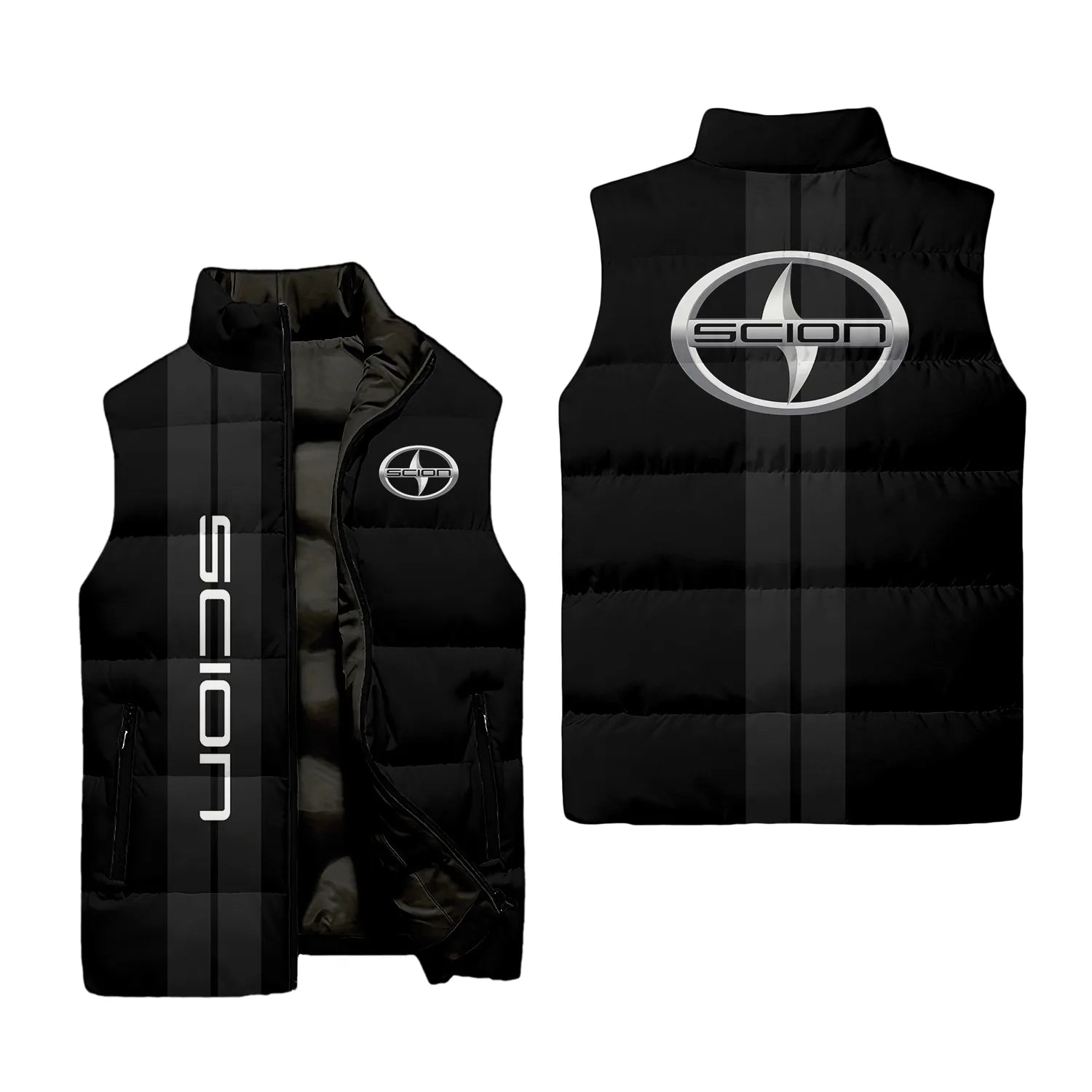 Scion Sleeveless Puffer Jacket
