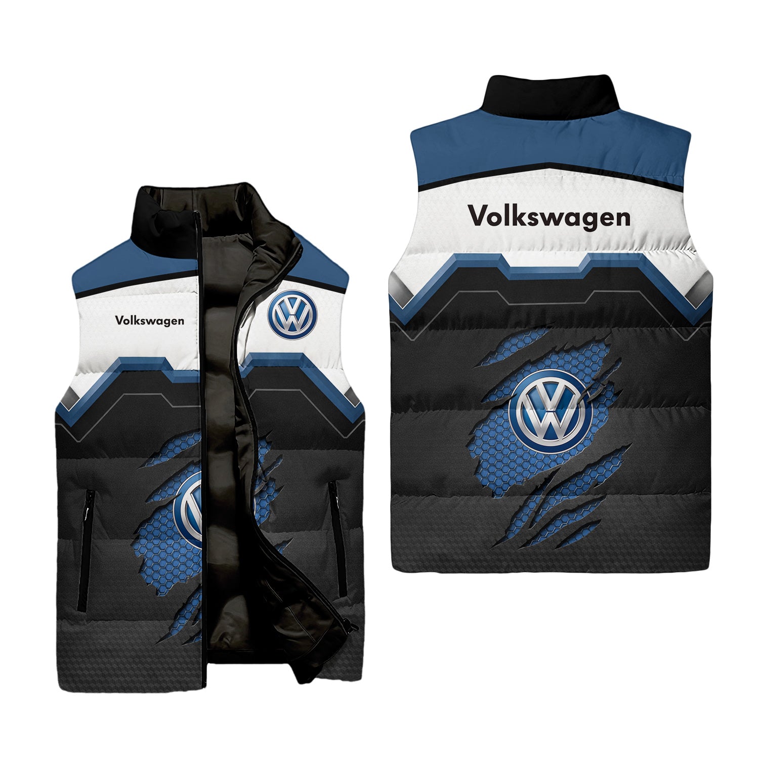 Unknown Sleeveless Puffer Jacket