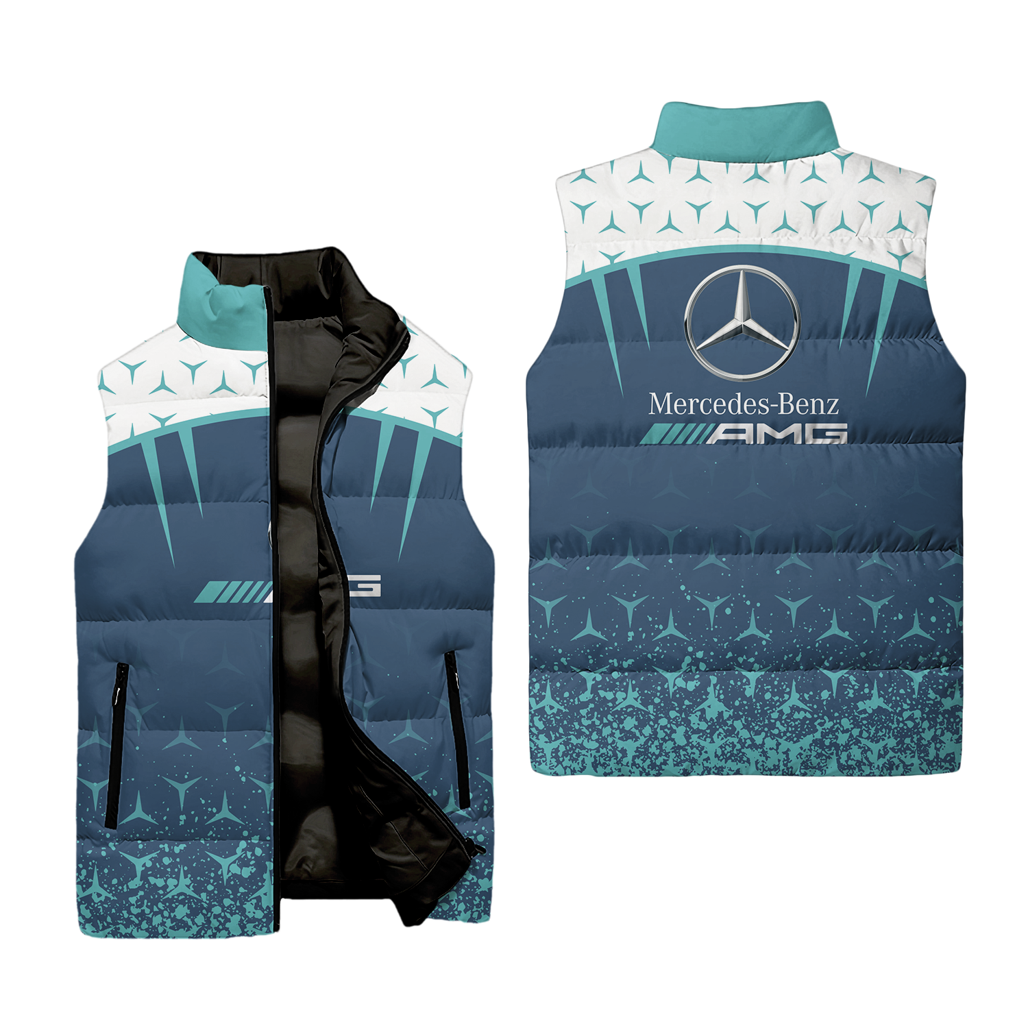 Unknown Sleeveless Puffer Jacket