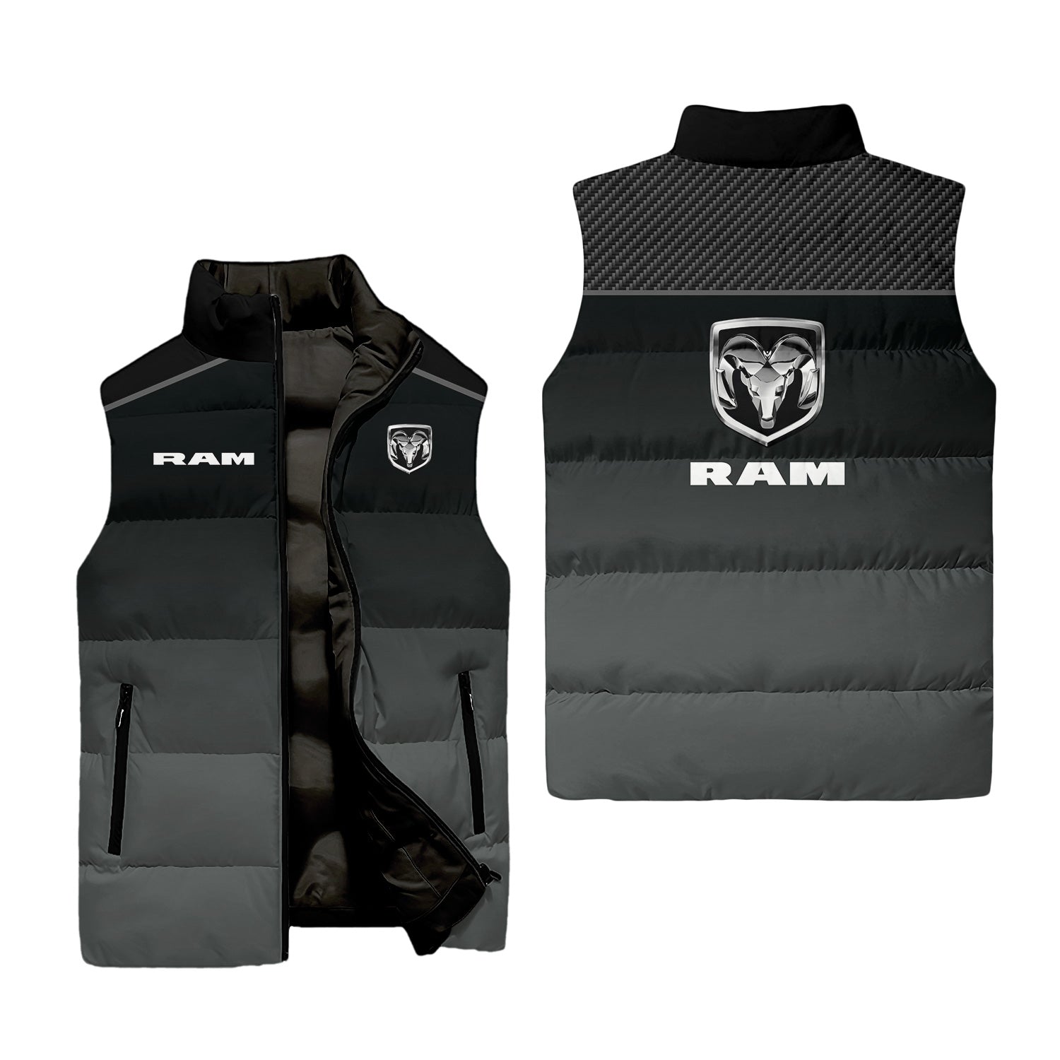 Unknown Sleeveless Puffer Jacket