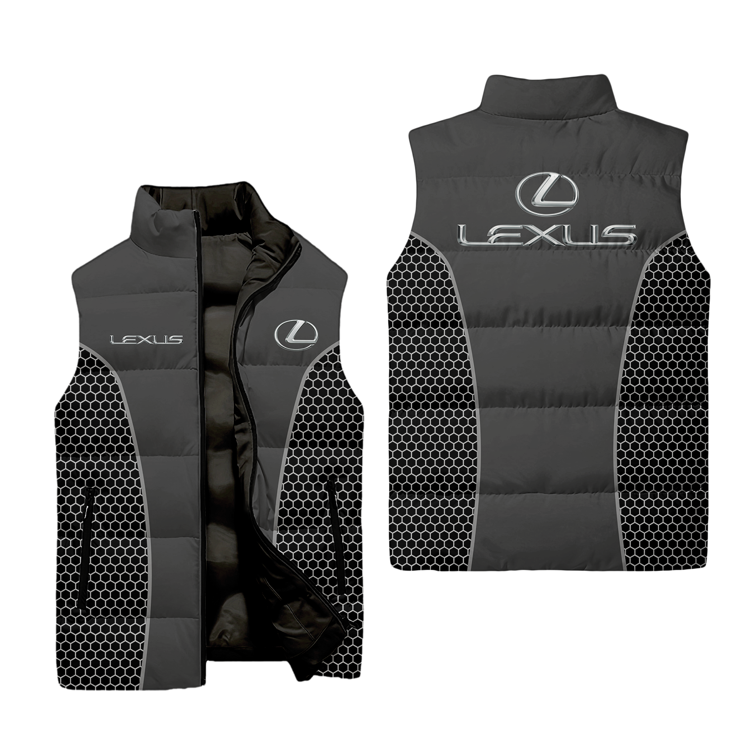 Unknown Sleeveless Puffer Jacket