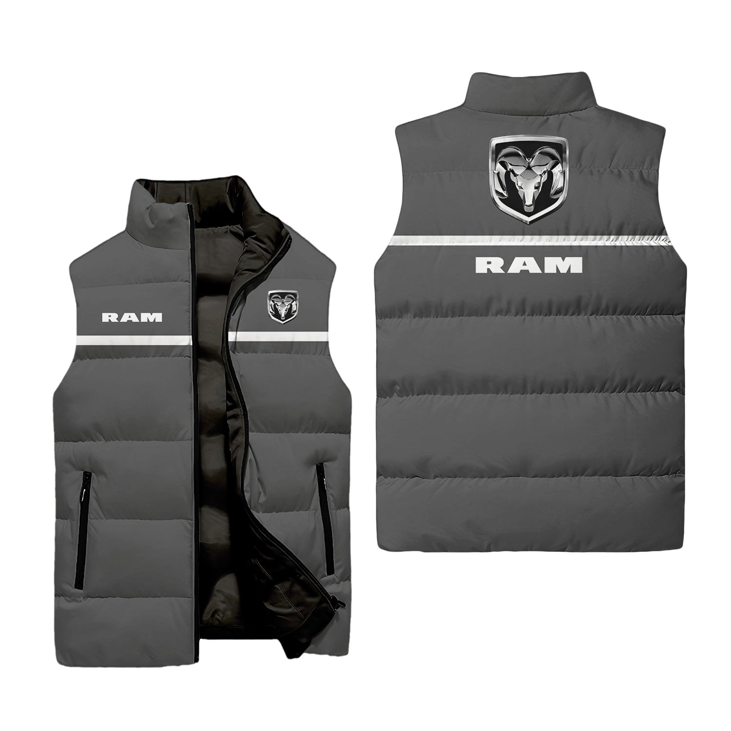 Unknown Sleeveless Puffer Jacket