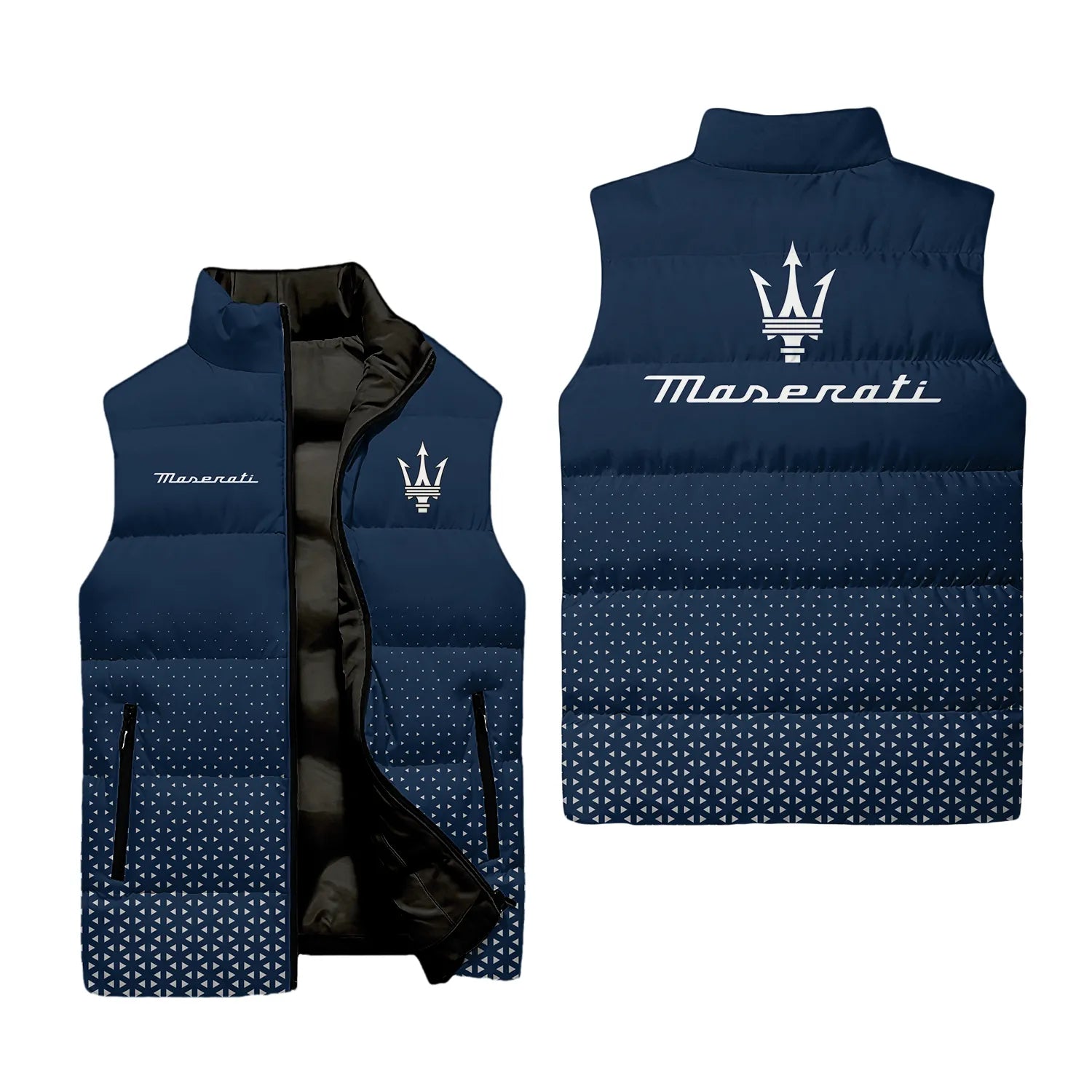 Maserati Sleeveless Puffer Jacket