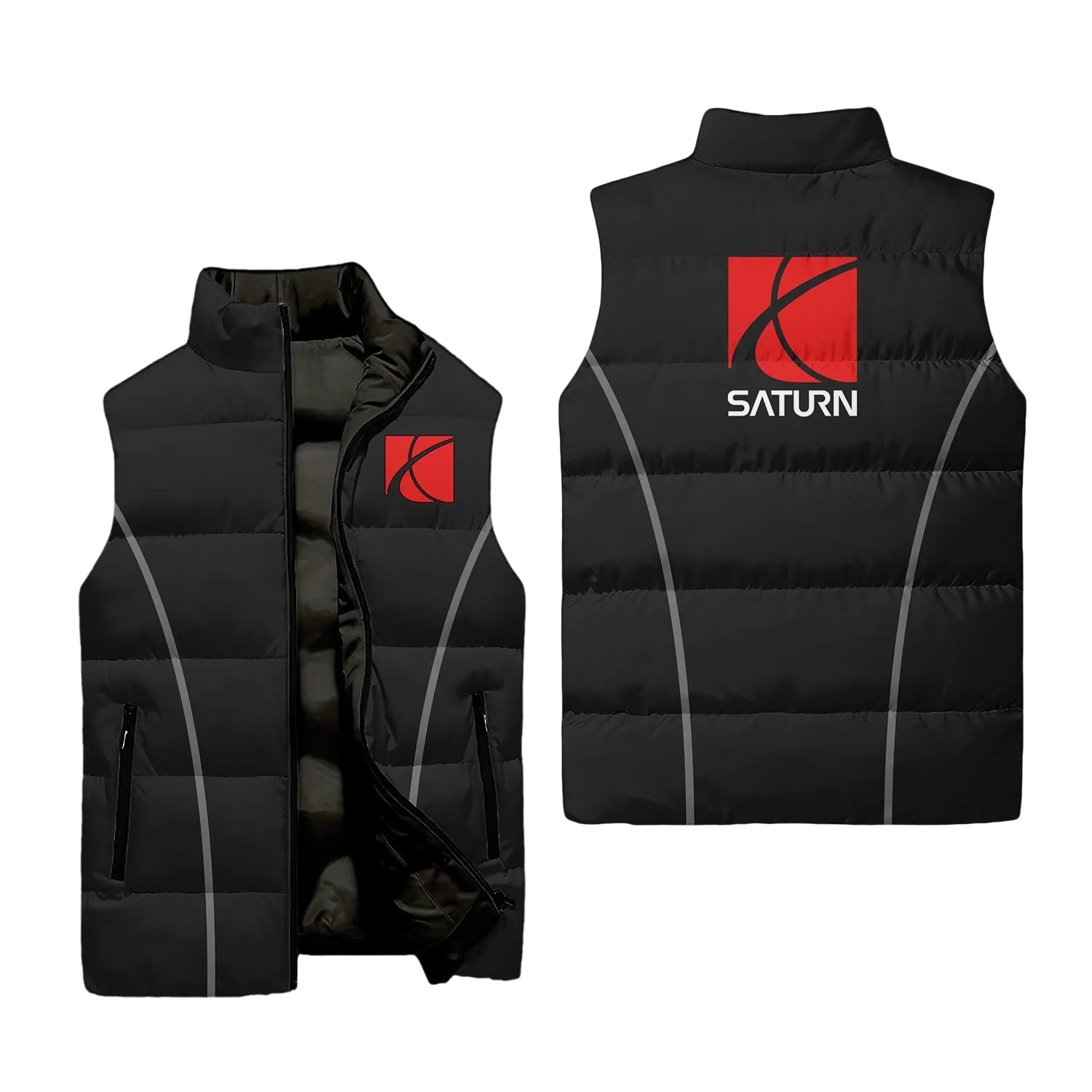 Saturn Sleeveless Puffer Jacket