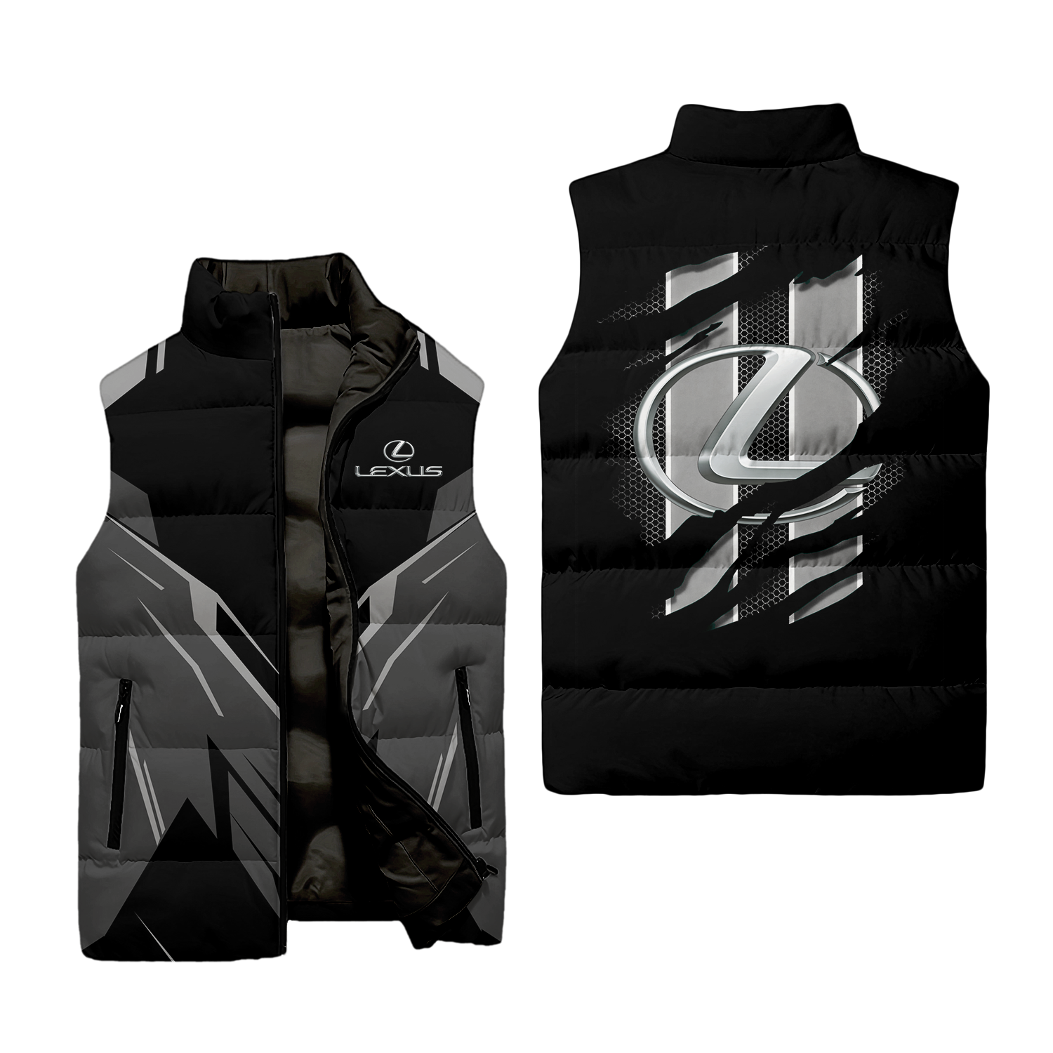 Unknown Sleeveless Puffer Jacket