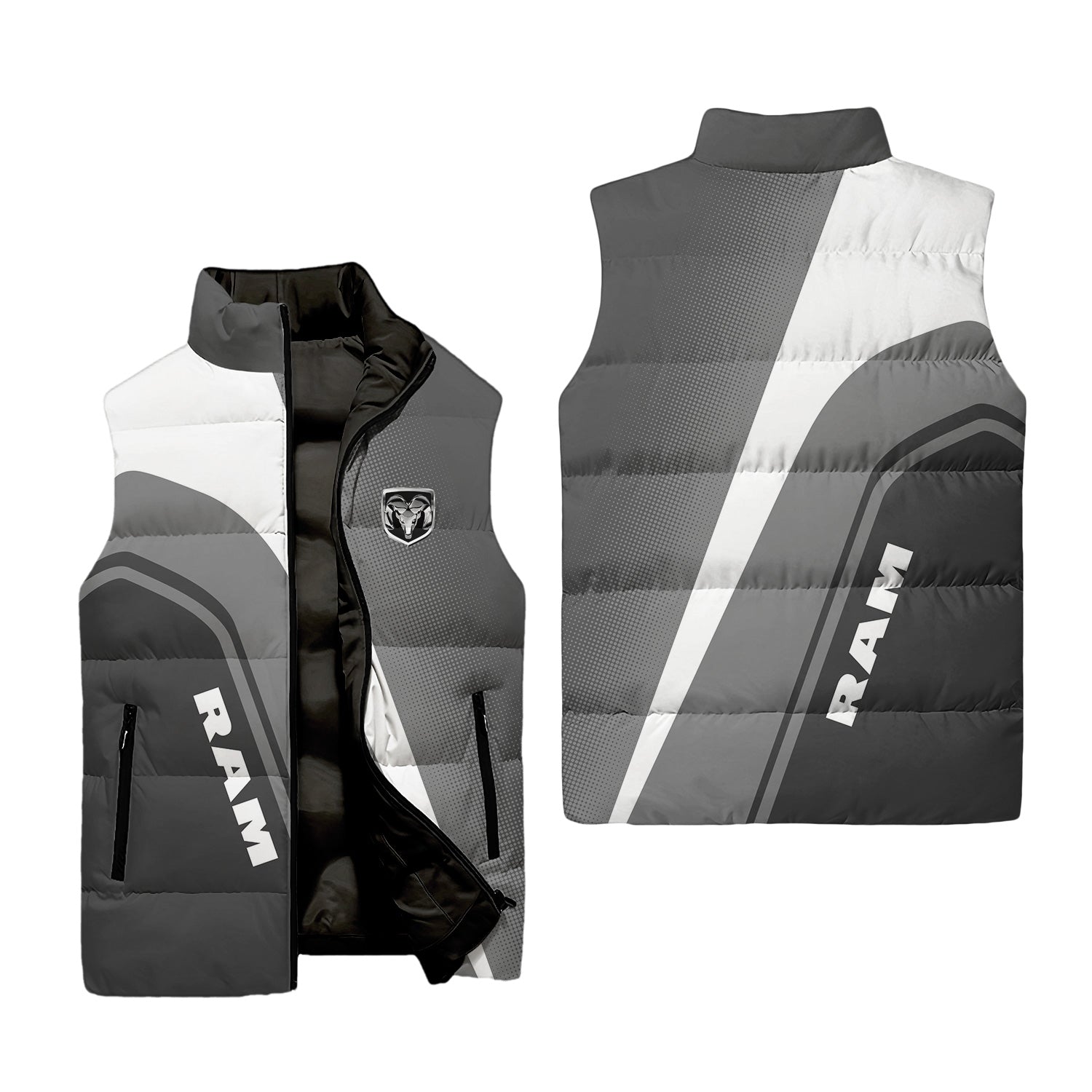 Unknown Sleeveless Puffer Jacket