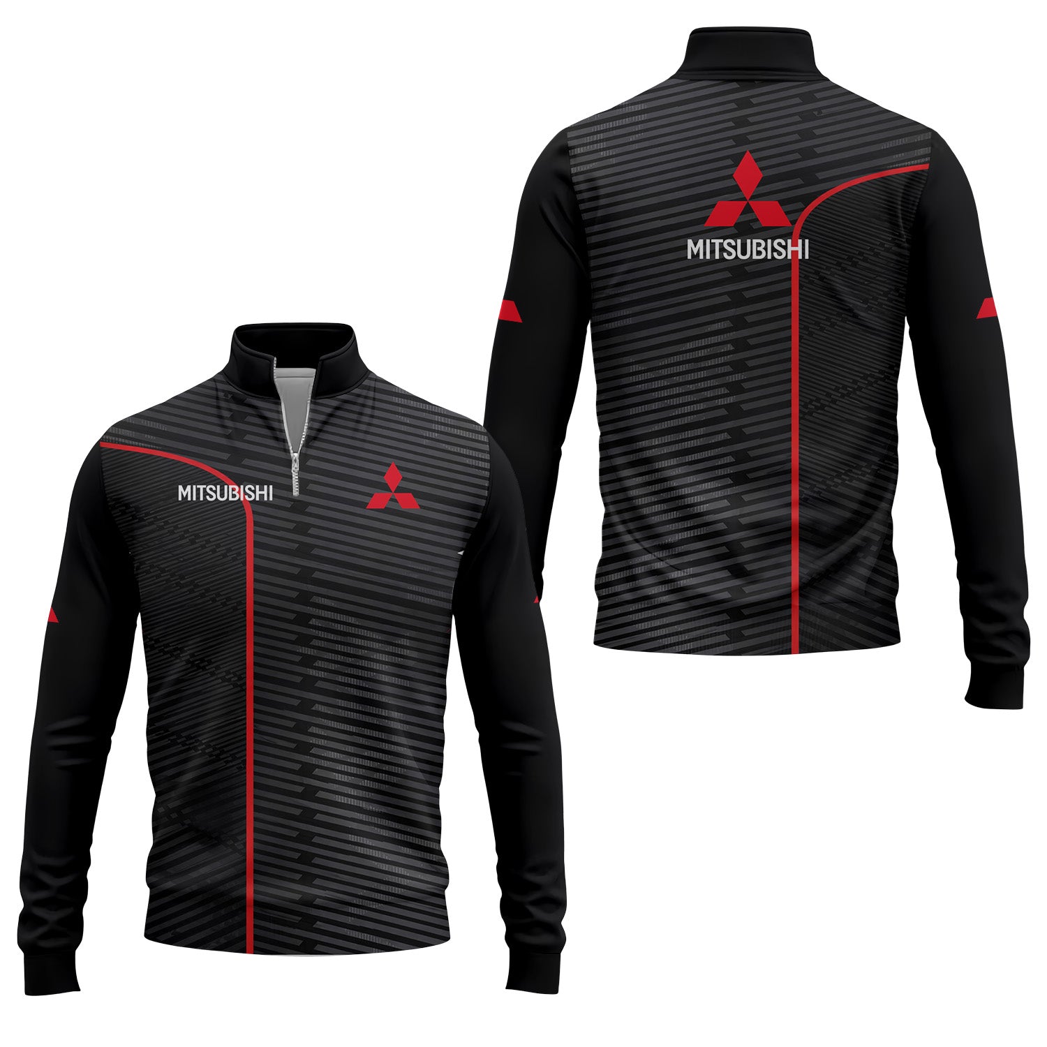 Mitsubishi Quarter-zip Pullover USPL2403
