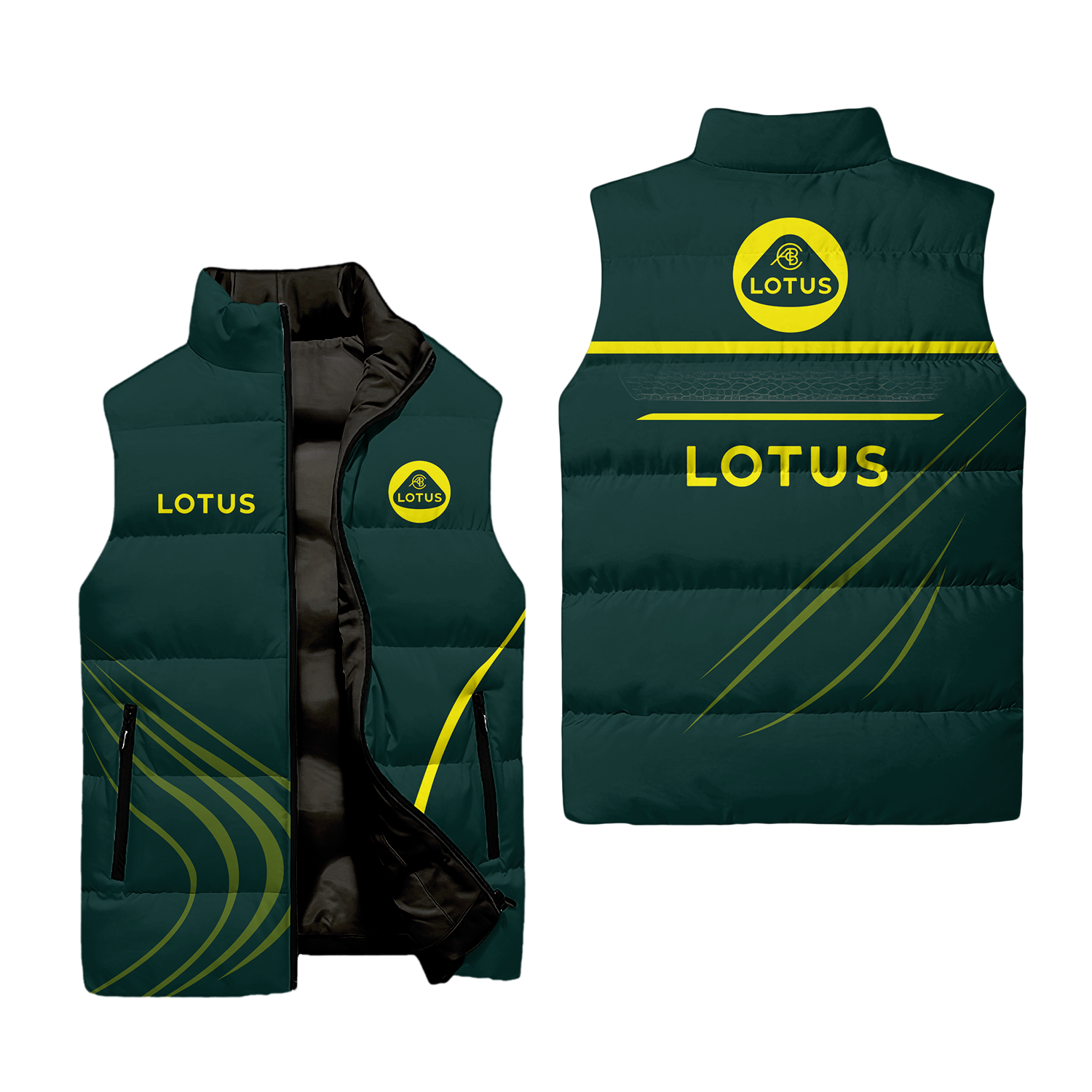 Unknown Sleeveless Puffer Jacket