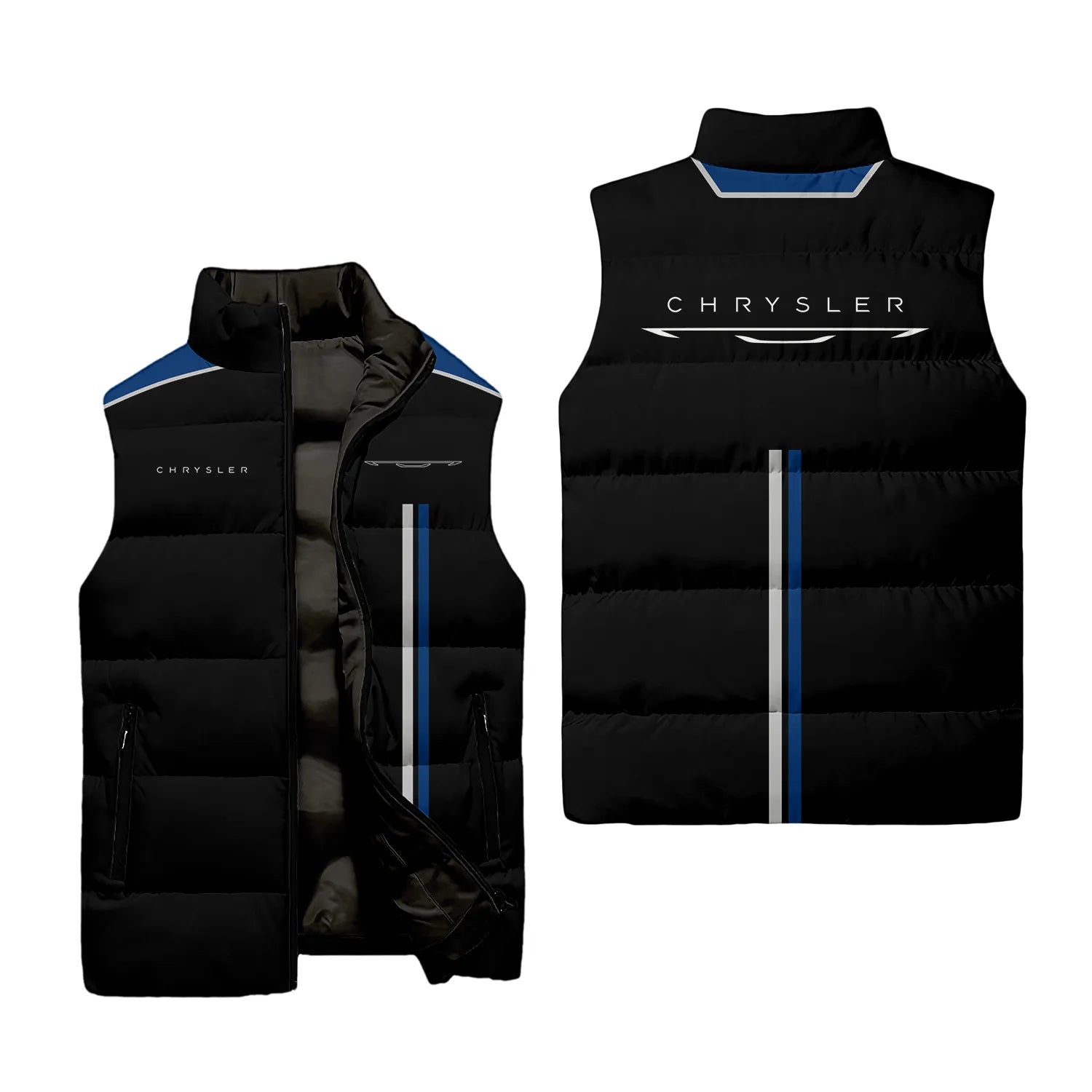 Chrysler Sleeveless Puffer Jacket